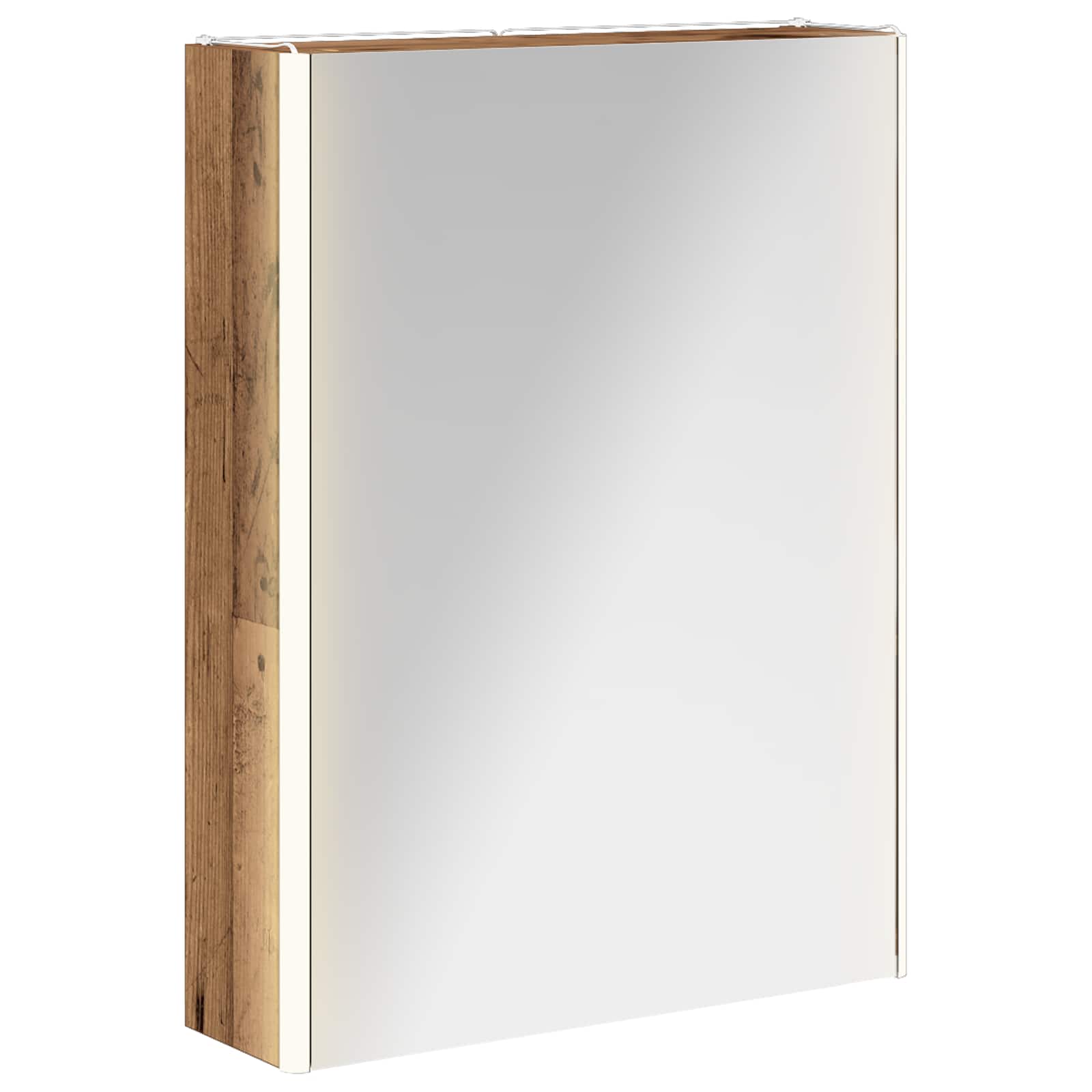 Badezimmerspiegelschrank Altholz 53,5 x 15,5 x 70 cm