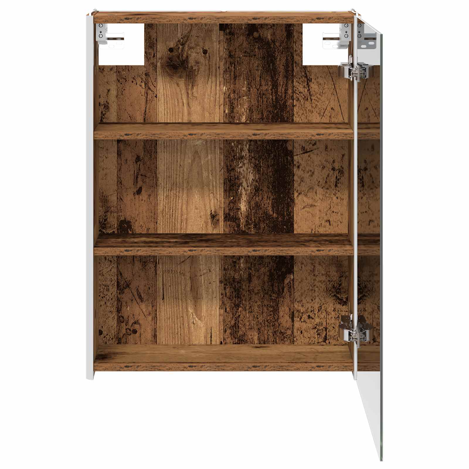 Badezimmerspiegelschrank Altholz 53,5 x 15,5 x 70 cm