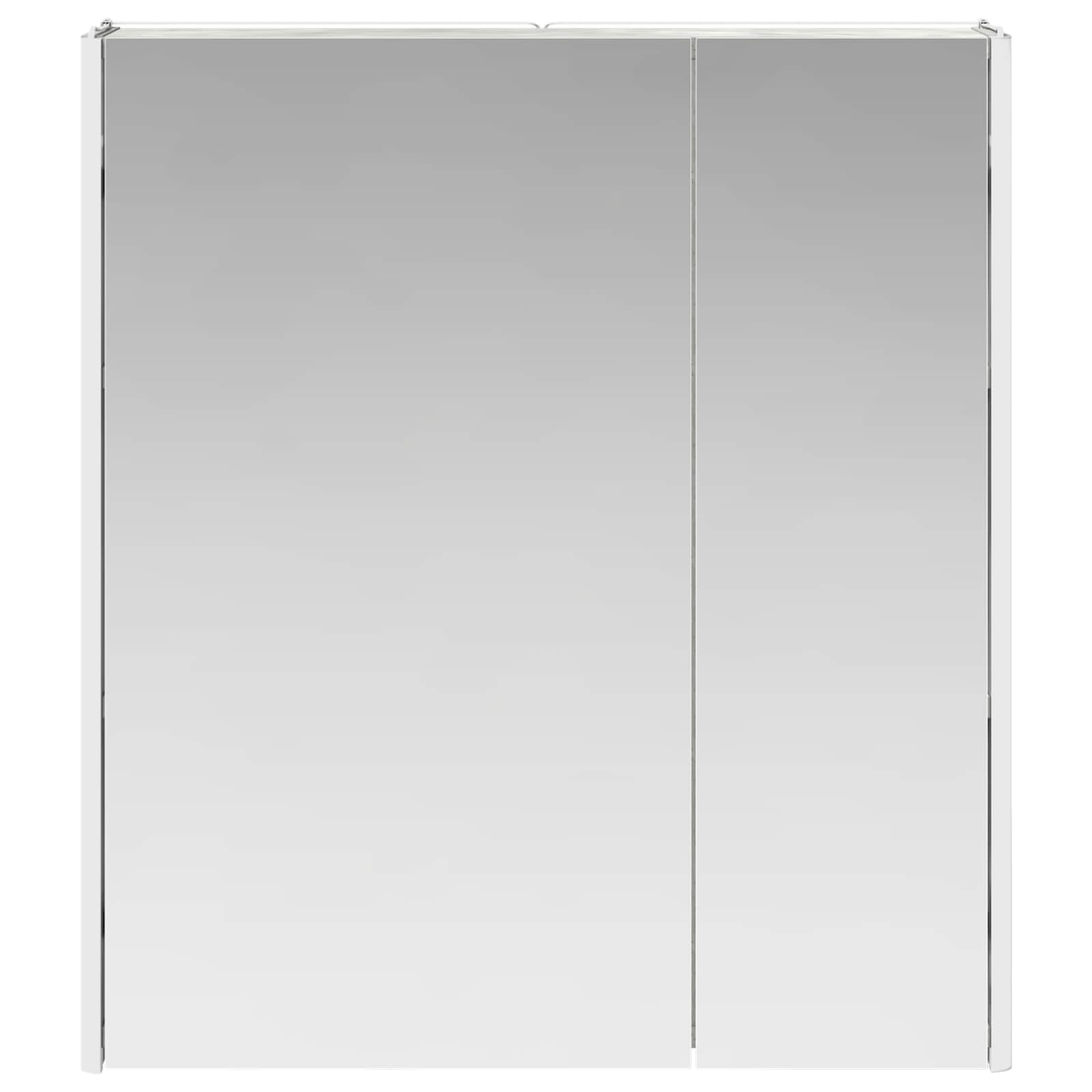 Badezimmerspiegelschrank Beton Grau 63,5 x 15,5 x 70 cm