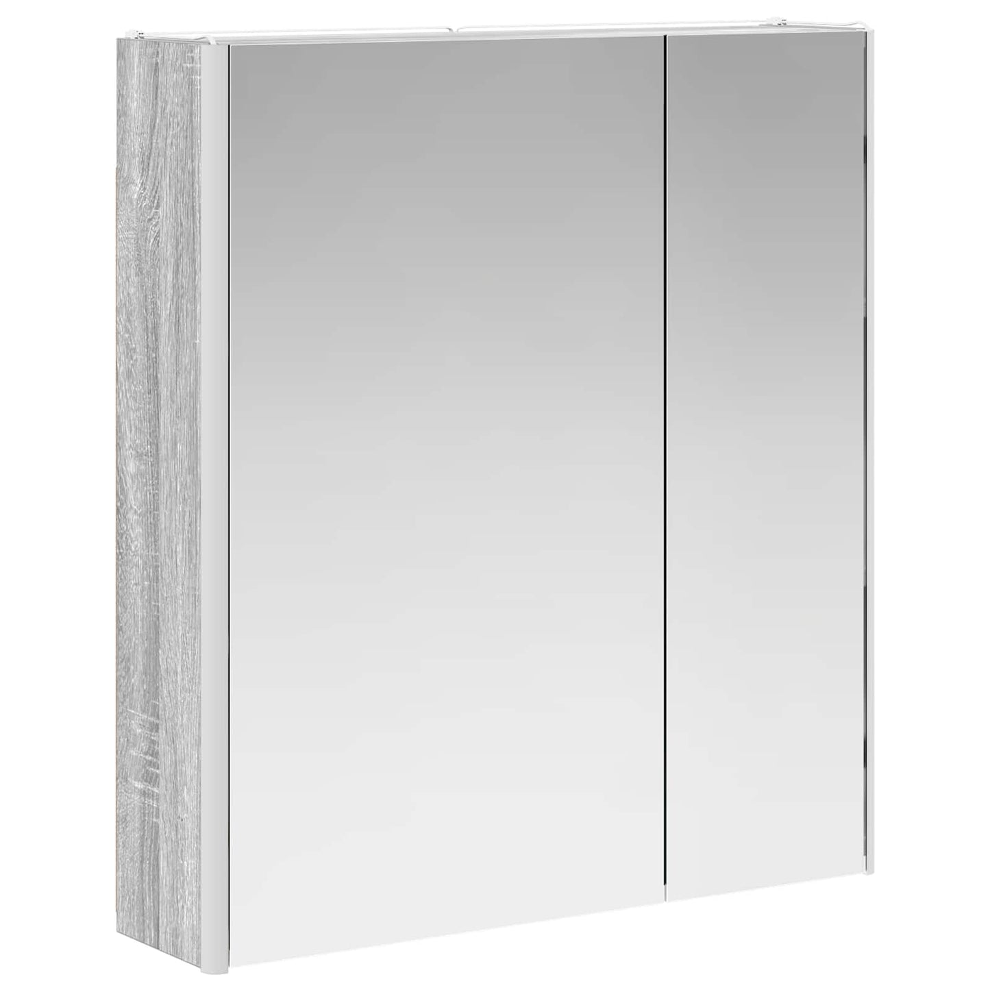 Badezimmerspiegelschrank Graues Sonoma 63,5 x 15,5 x 70 cm