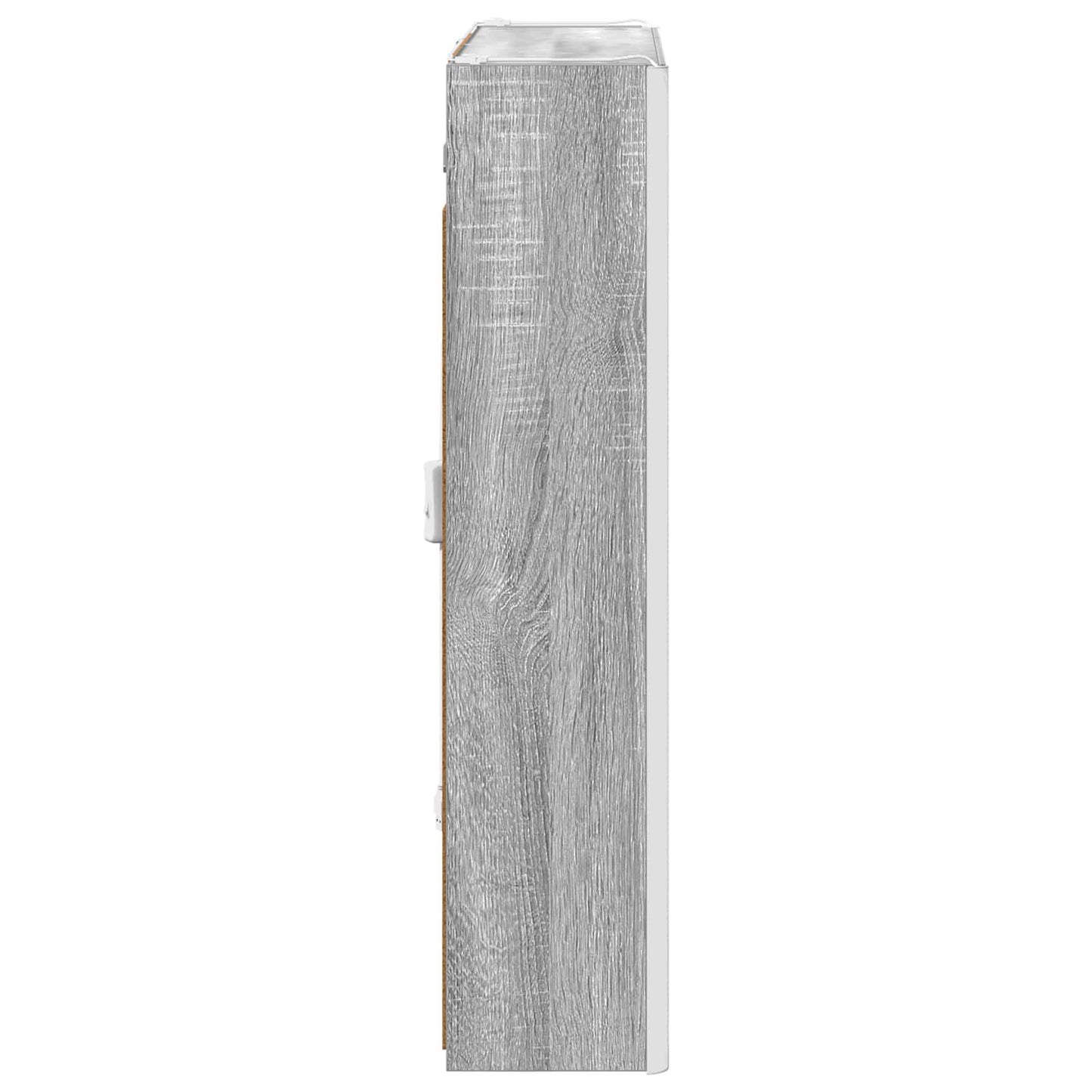 Badezimmerspiegelschrank Graues Sonoma 63,5 x 15,5 x 70 cm