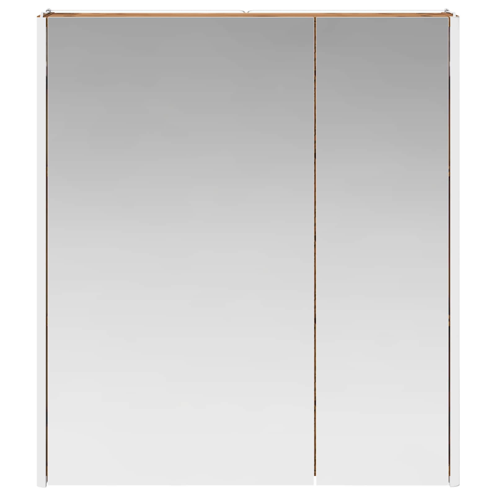 Badezimmerspiegelschrank Altholz 63,5 x 15,5 x 70 cm