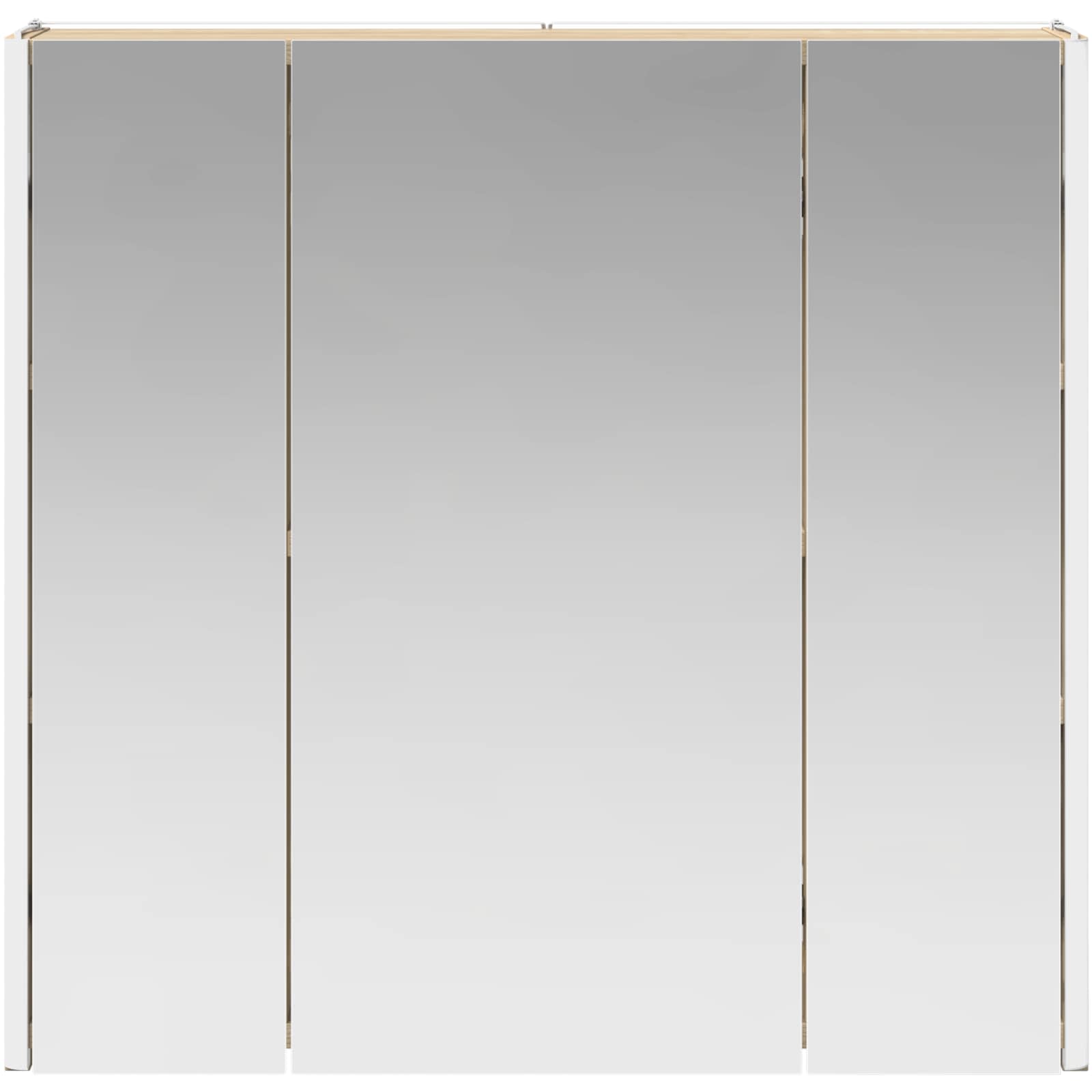 Badezimmerspiegelschrank Sonoma-Eiche 63,5 x 15,5 x 60,5 cm