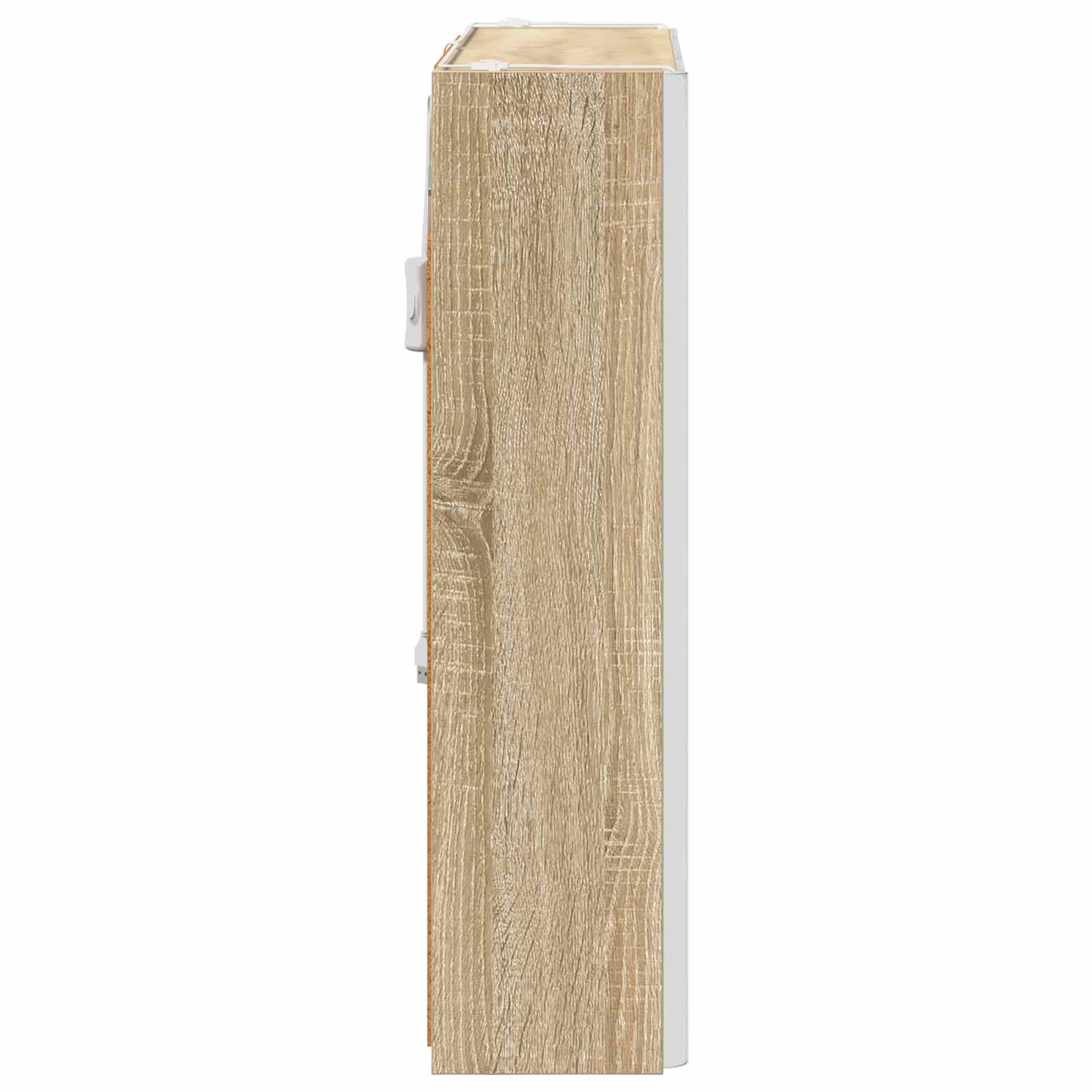 Badezimmerspiegelschrank Sonoma-Eiche 63,5 x 15,5 x 60,5 cm