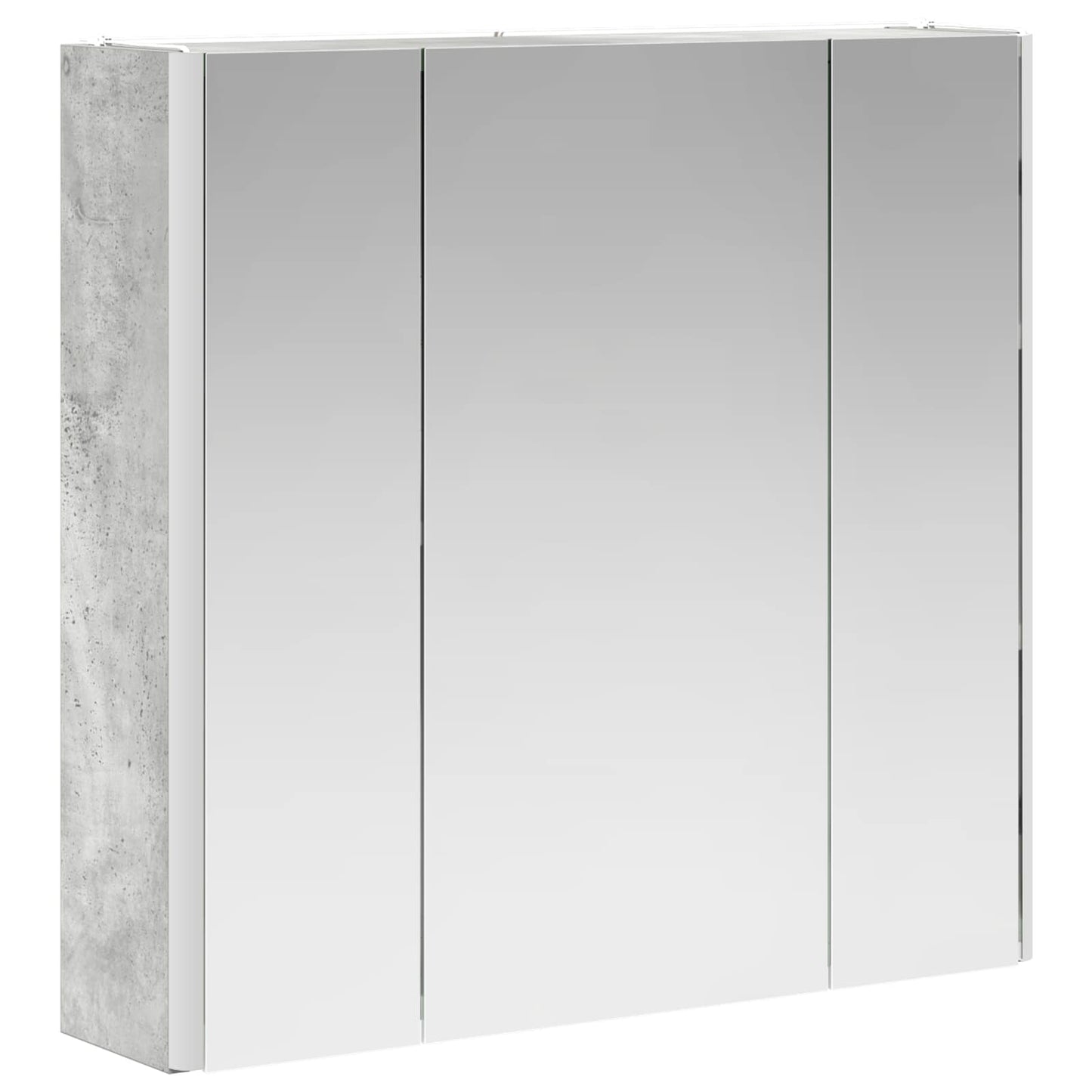 Badezimmerspiegelschrank Beton Grau 63,5 x 15,5 x 60,5 cm