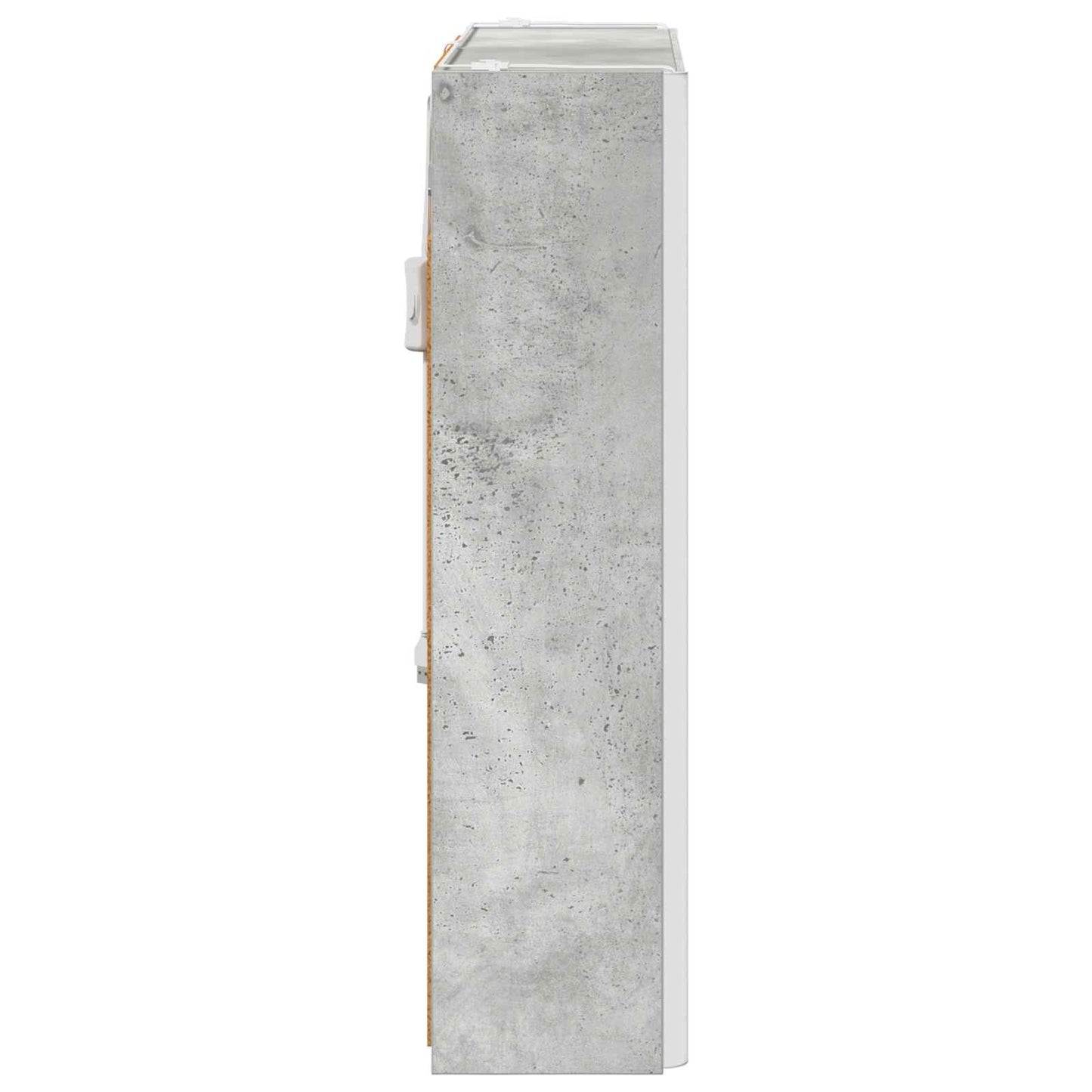 Badezimmerspiegelschrank Beton Grau 63,5 x 15,5 x 60,5 cm