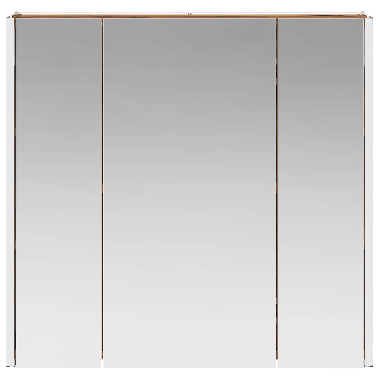 Badezimmerspiegelschrank Altholz 63,5 x 15,5 x 60,5 cm