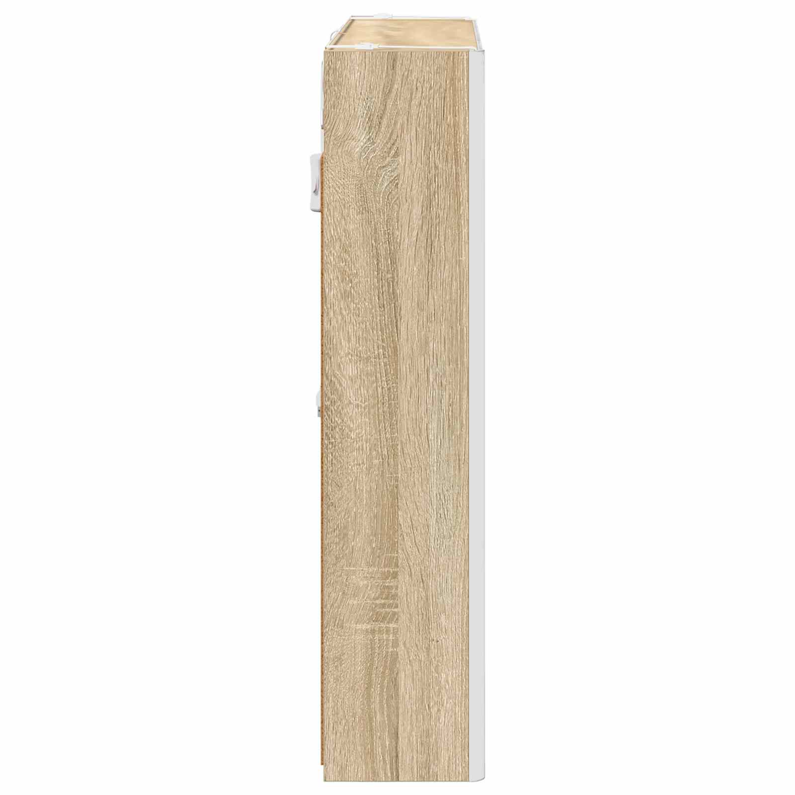 Badezimmerspiegelschrank Sonoma-Eiche 73,5 x 15,5 x 70 cm