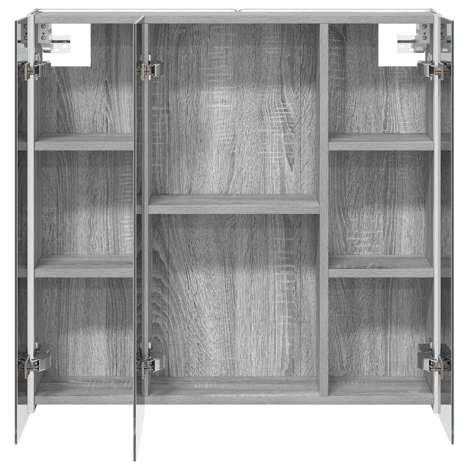 Badezimmerspiegelschrank Graues Sonoma 73,5 x 15,5 x 70 cm