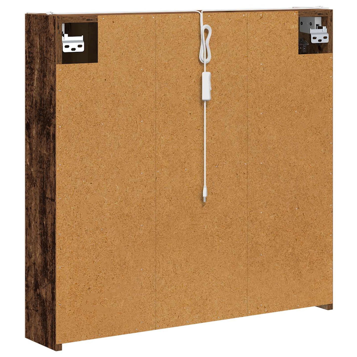 Badezimmerspiegelschrank Altholz 73,5 x 15,5 x 70 cm