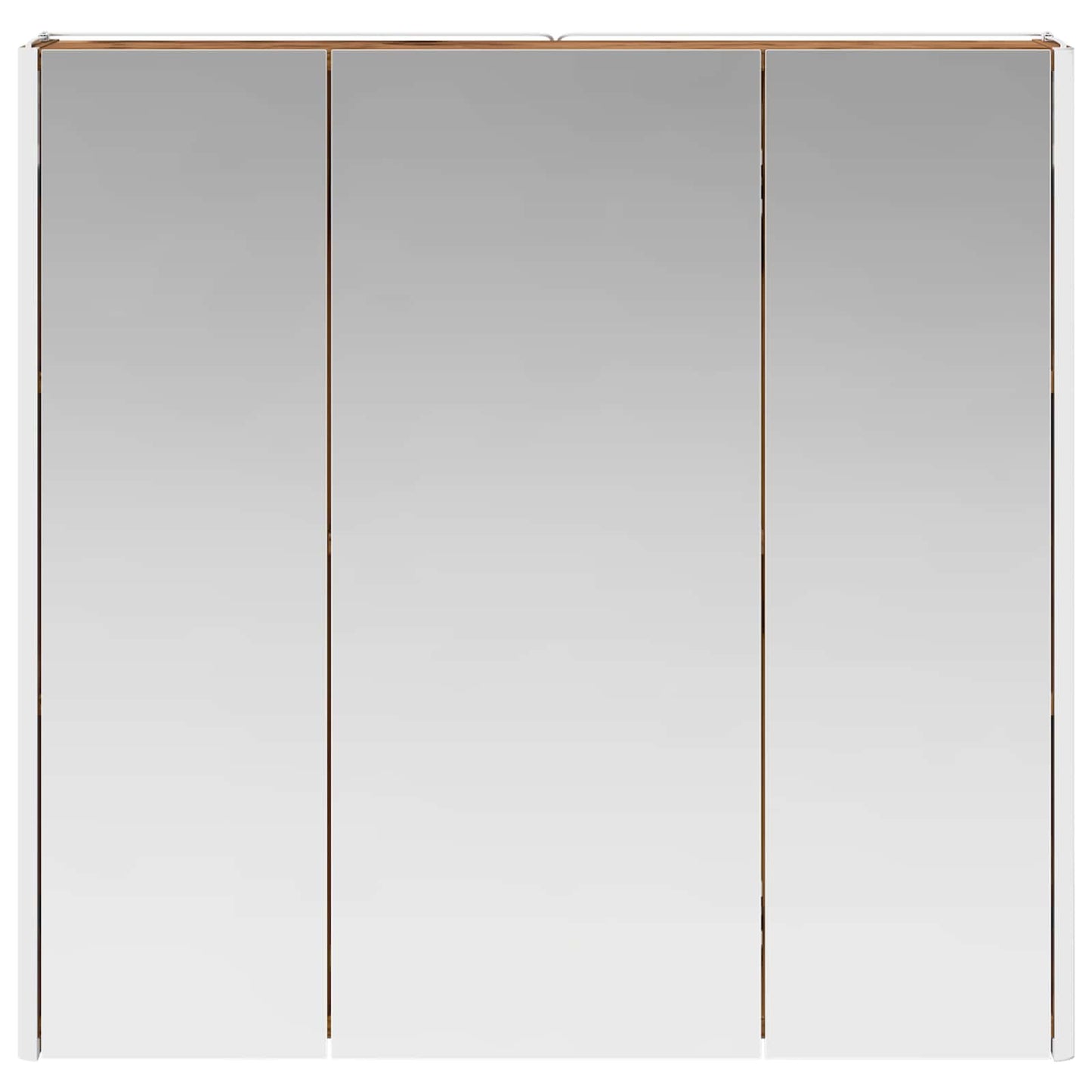Badezimmerspiegelschrank Altholz 73,5 x 15,5 x 70 cm