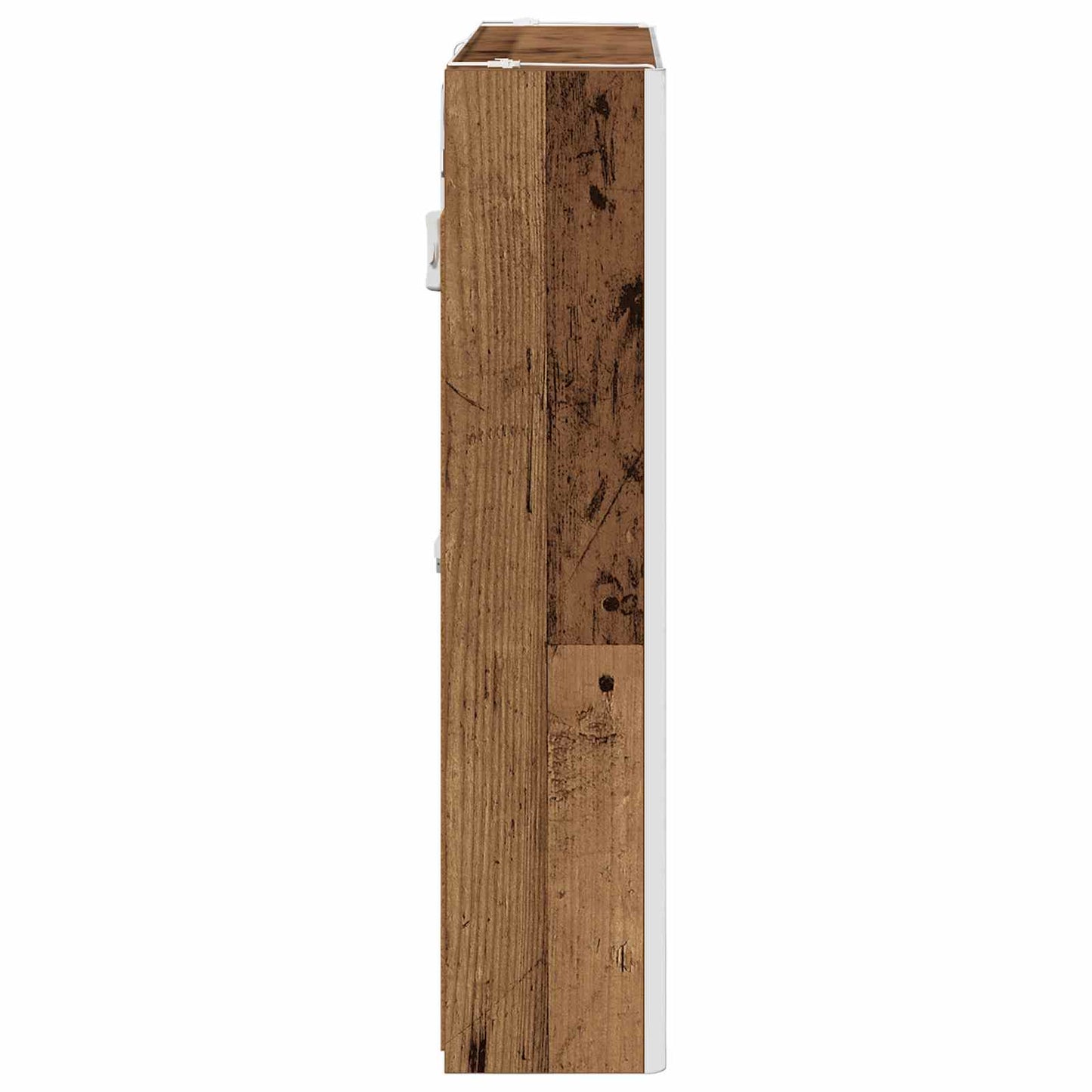 Badezimmerspiegelschrank Altholz 73,5 x 15,5 x 70 cm