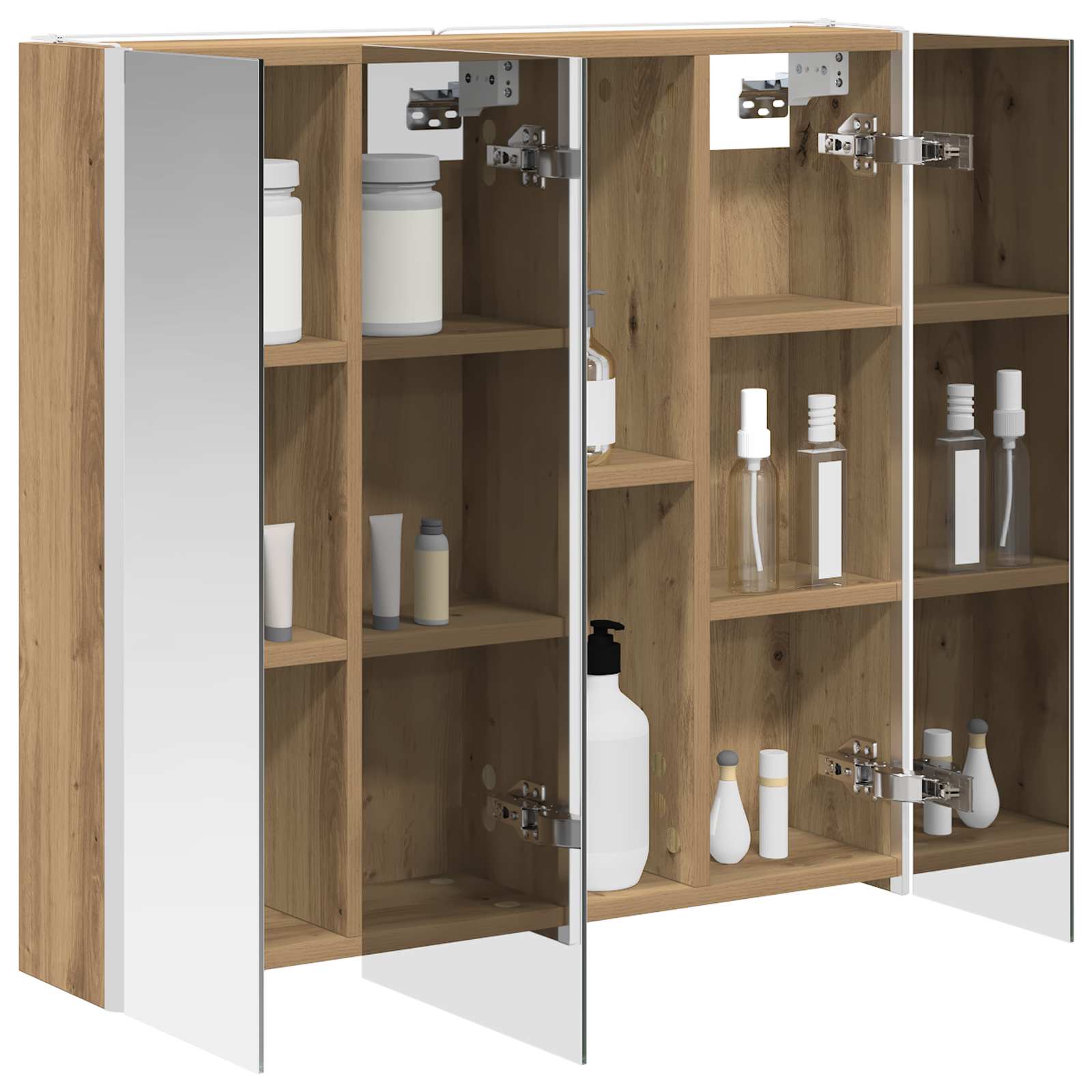 Badezimmerspiegelschrank Kunsthandwerk Eiche