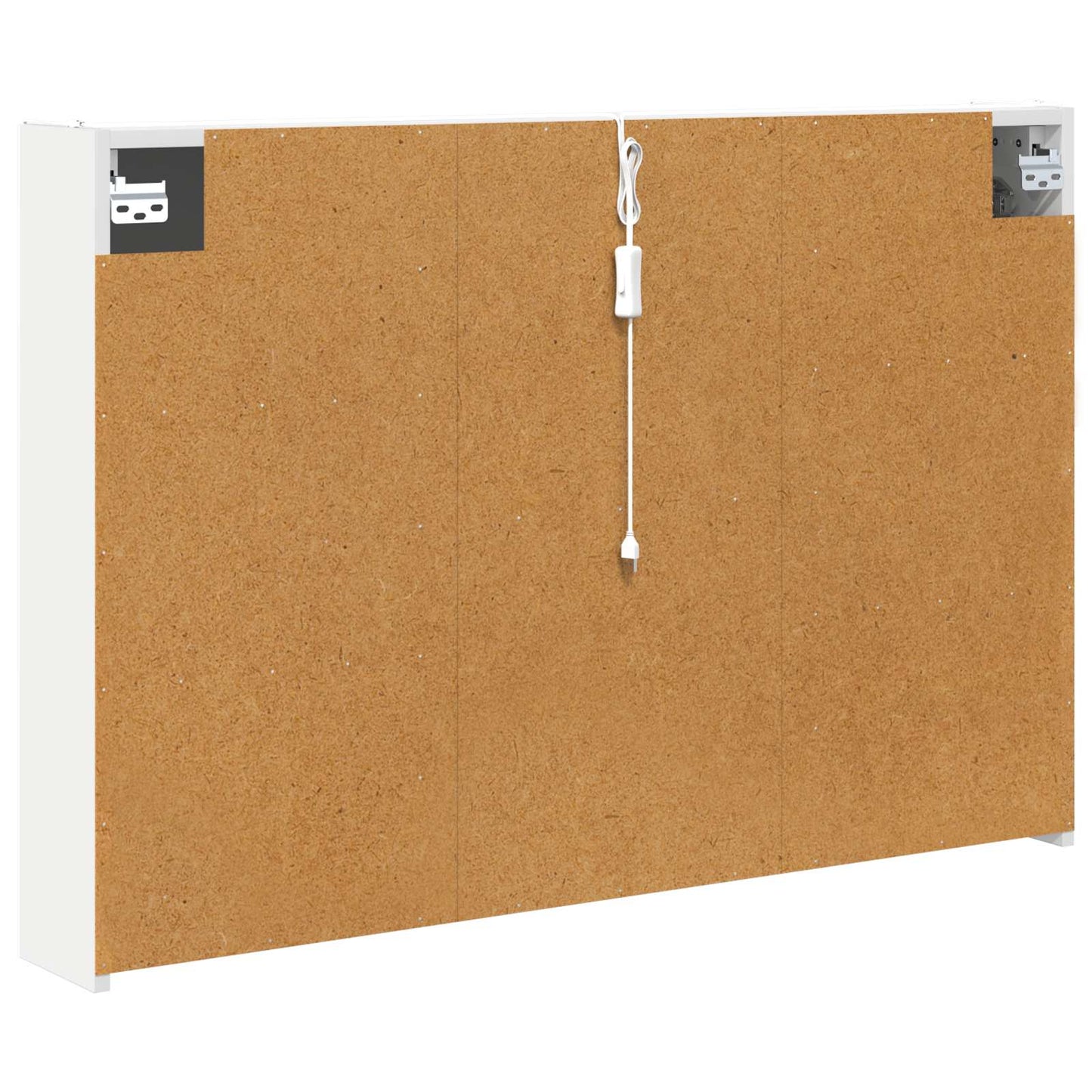 Badezimmerspiegelschrank Weiß 103,5 x 15,5 x 70 cm