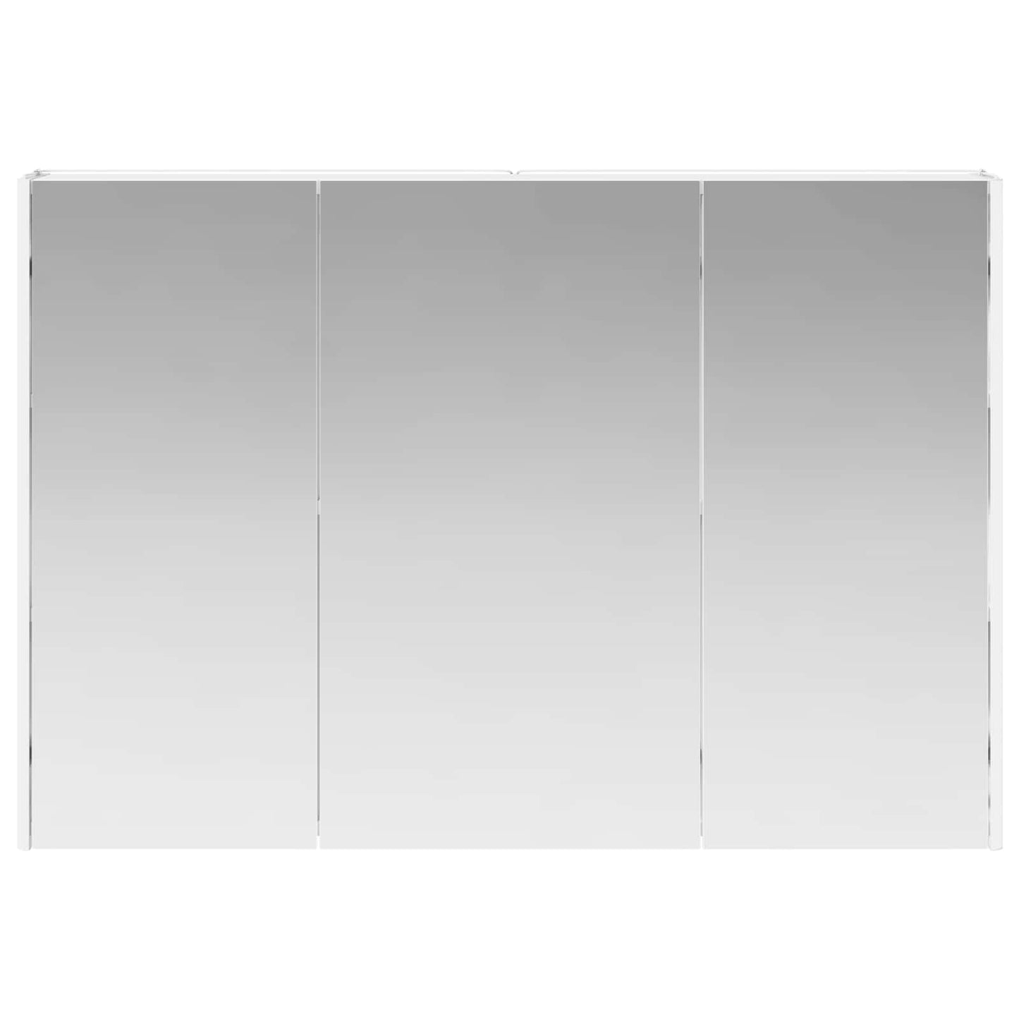 Badezimmerspiegelschrank Weiß 103,5 x 15,5 x 70 cm