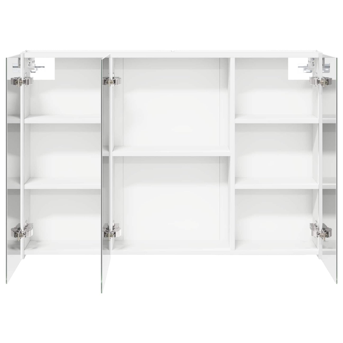 Badezimmerspiegelschrank Weiß 103,5 x 15,5 x 70 cm
