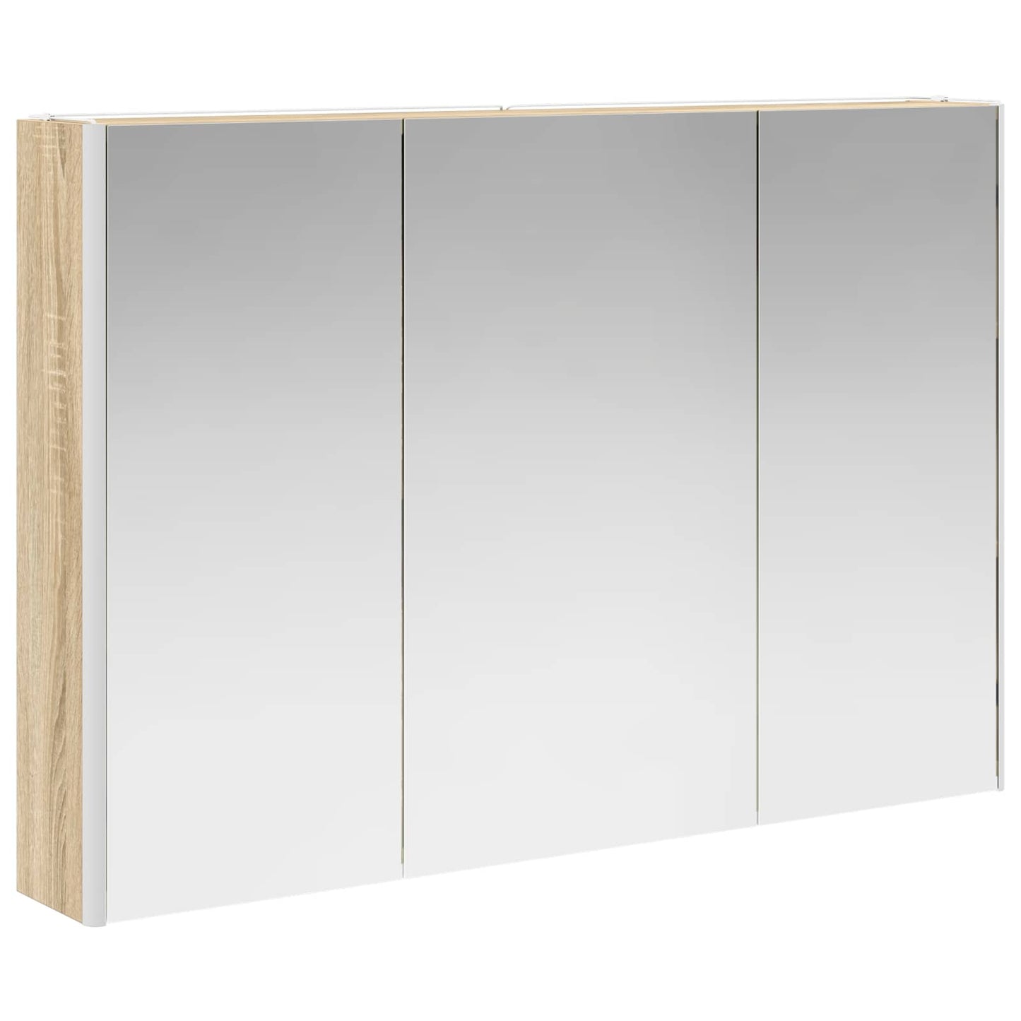 Badezimmerspiegelschrank Sonoma-Eiche 103,5 x 15,5 x 70 cm