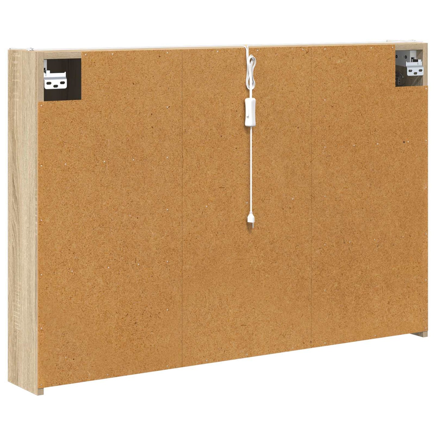 Badezimmerspiegelschrank Sonoma-Eiche 103,5 x 15,5 x 70 cm