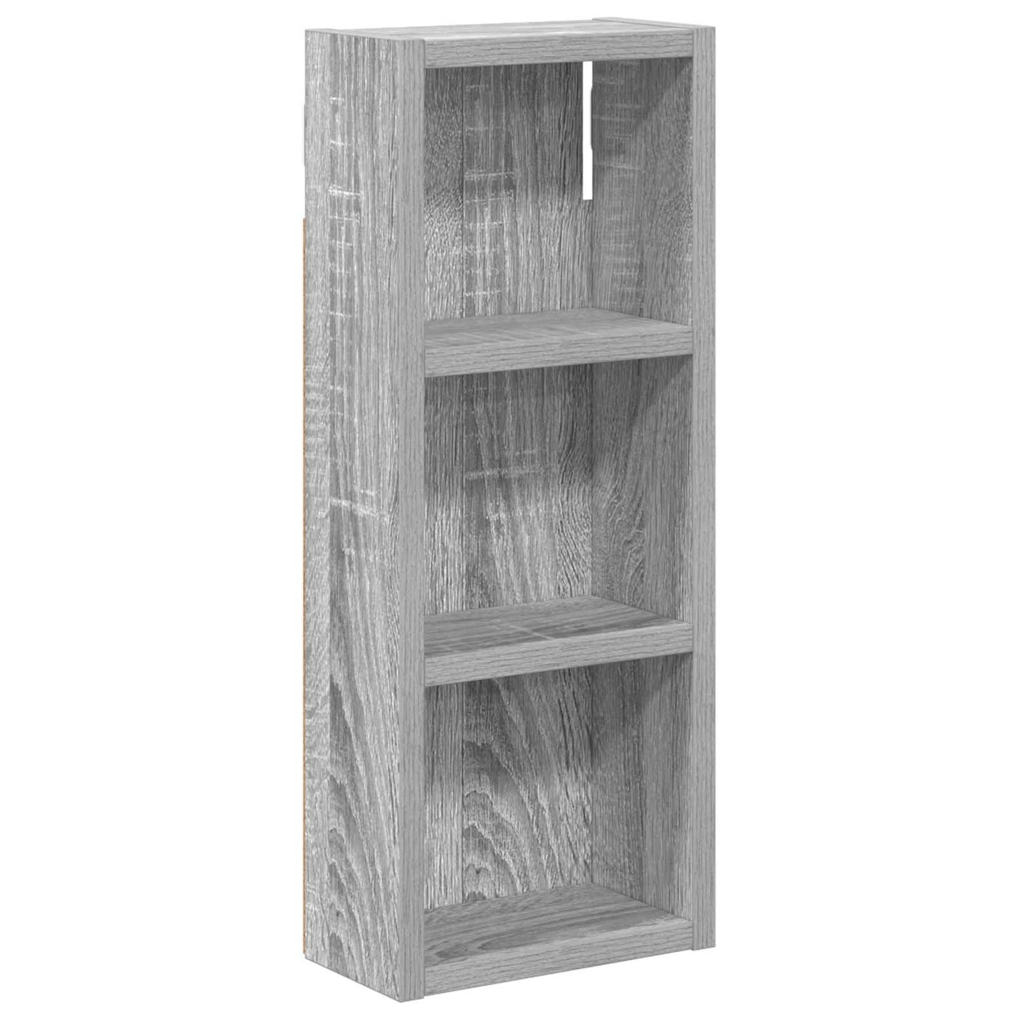 Badezimmer-Wandschrank Sonoma-Grau 20 x 10 x 50 cm