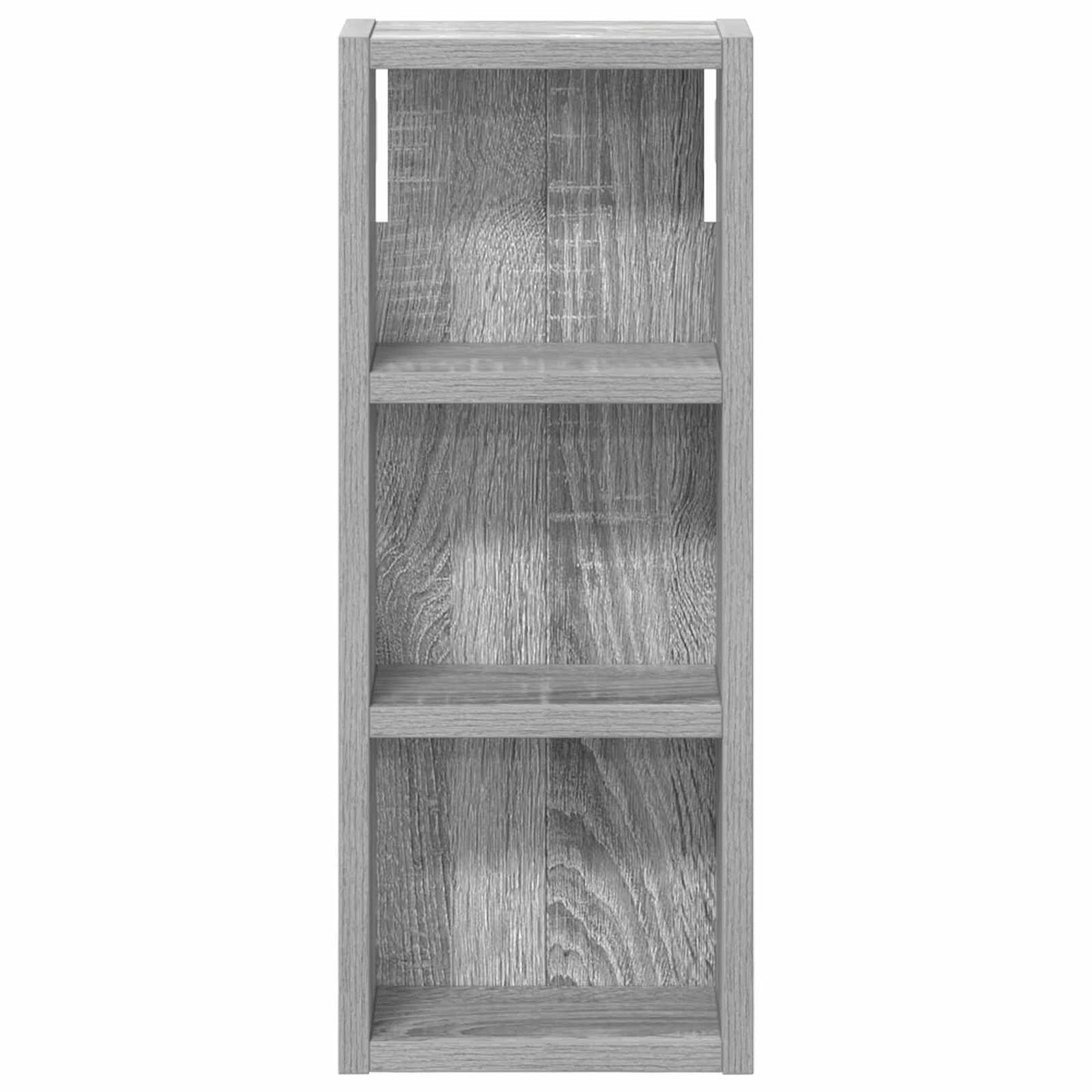 Badezimmer-Wandschrank Sonoma-Grau 20 x 10 x 50 cm