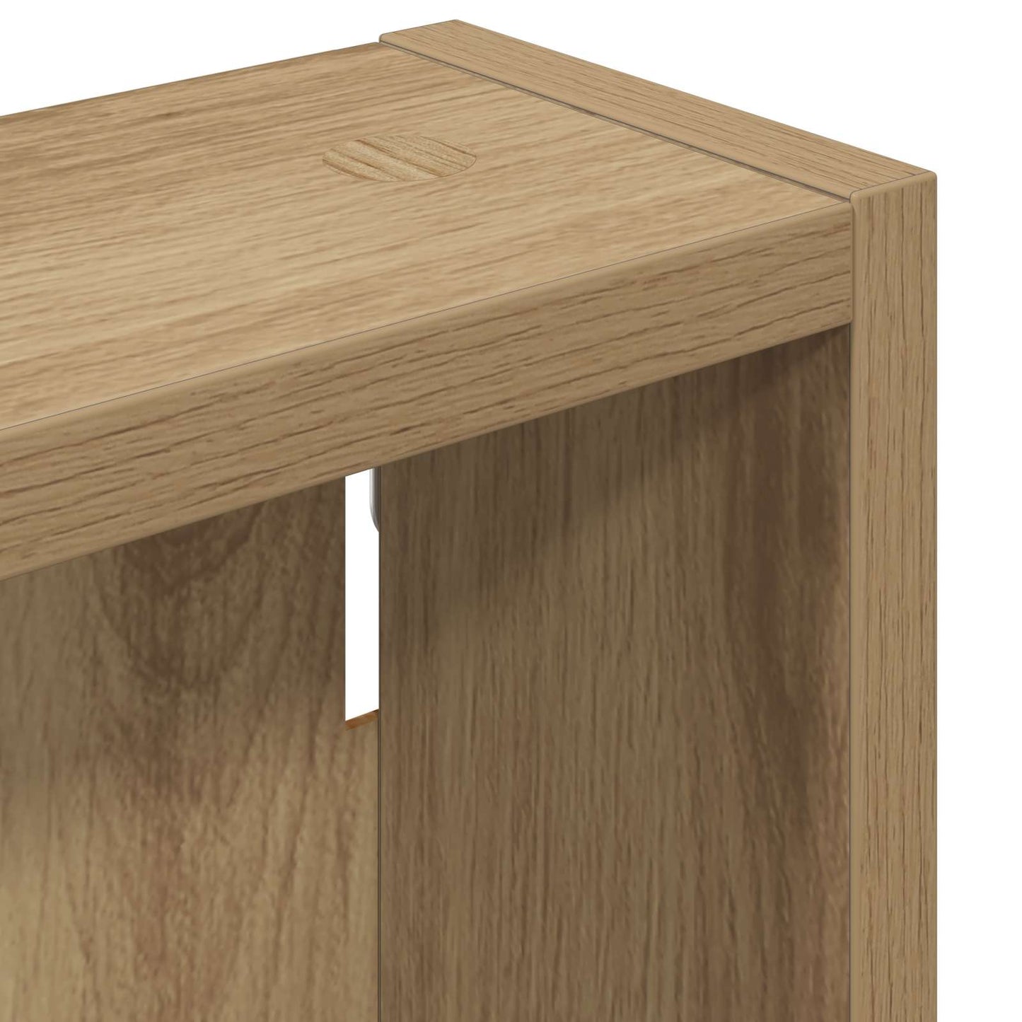 Badezimmer-Wandschrank Kunsthandwerk Eiche 20 x 10 x 50 cm