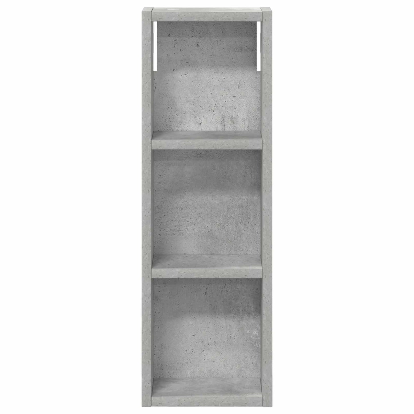 Badezimmer-Wandschrank Betongrau 20 x 10 x 60,5 cm