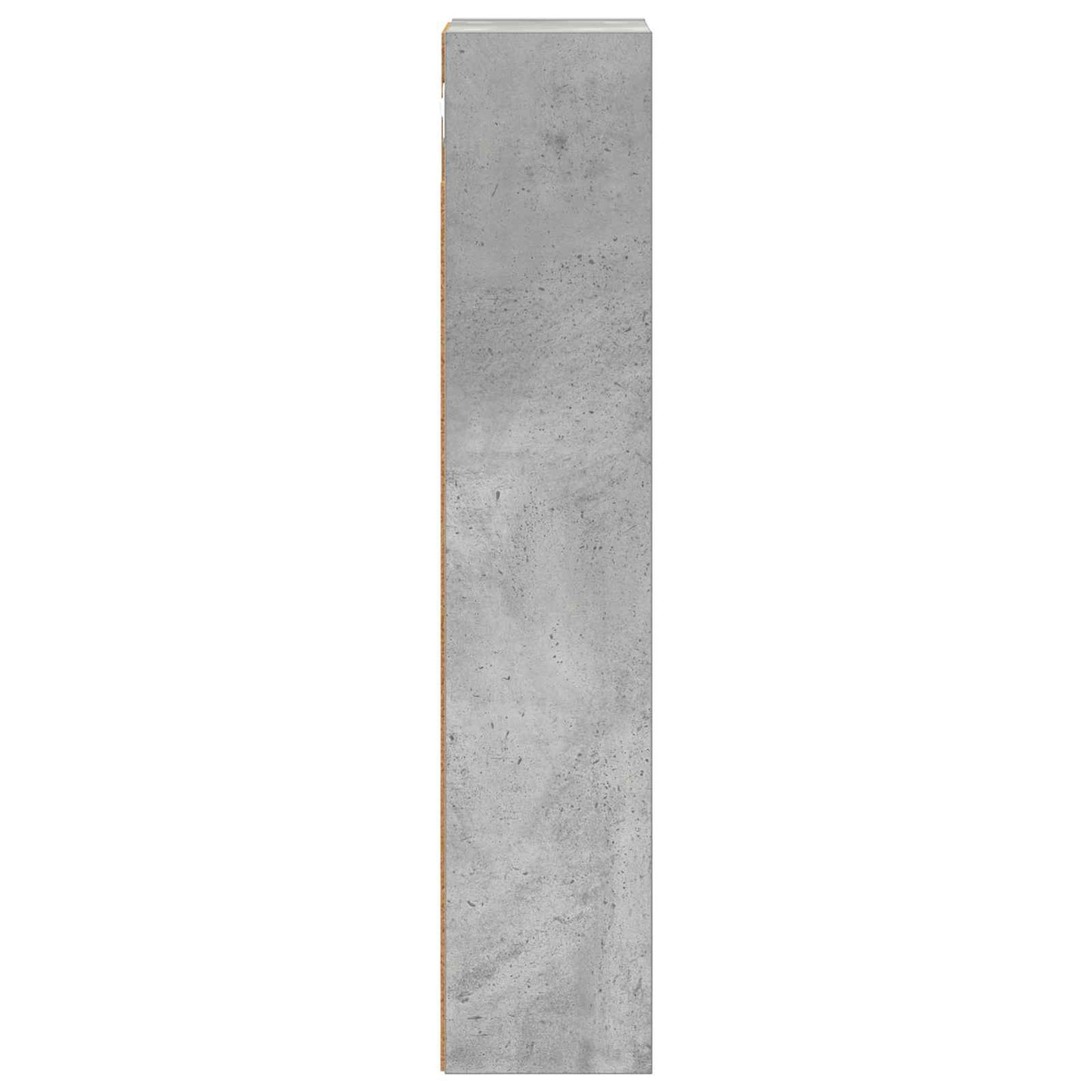 Badezimmer-Wandschrank Betongrau 20 x 14 x 70 cm Holzwerkstoff