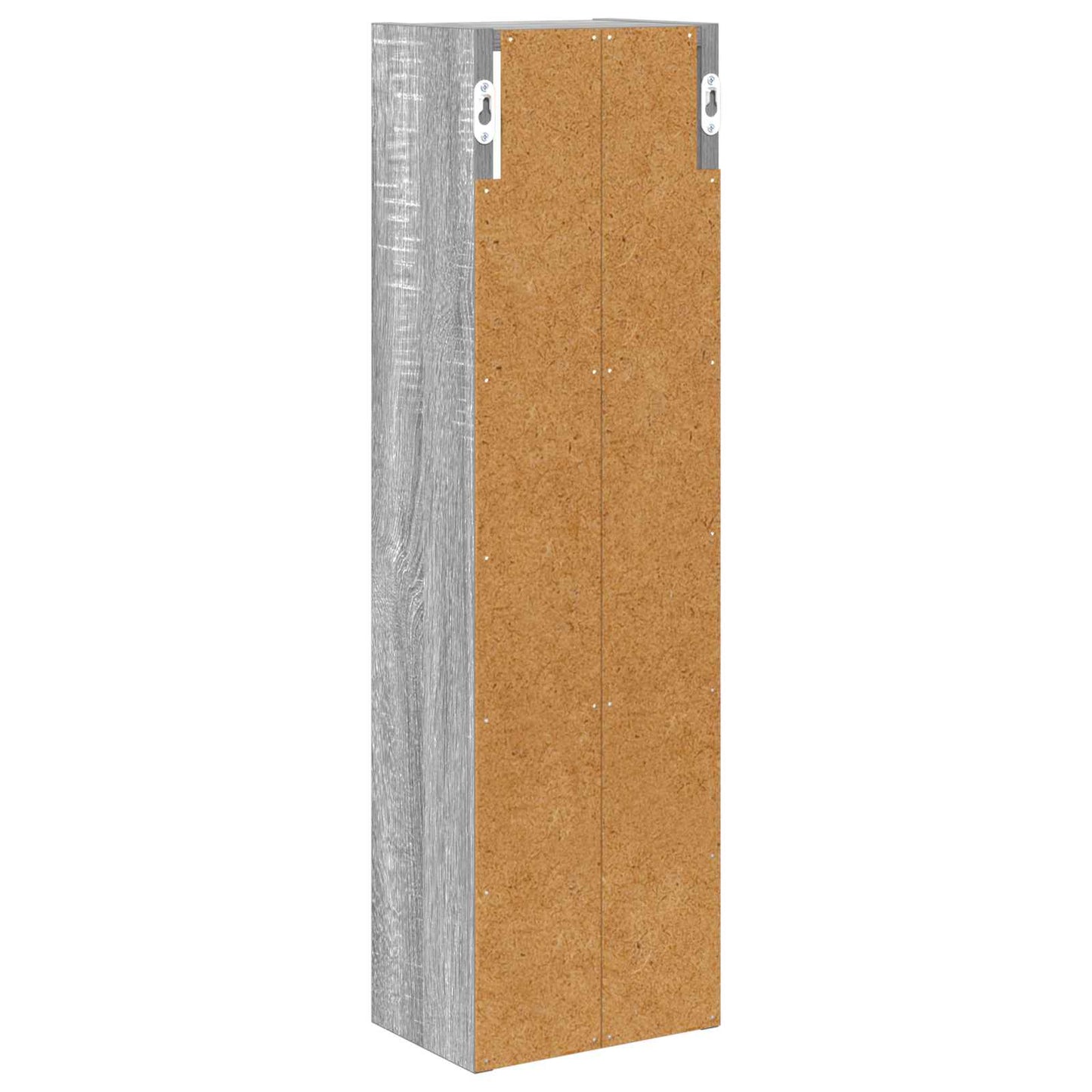 Badezimmer-Wandschrank Sonoma-Grau 20 x 14 x 70 cm