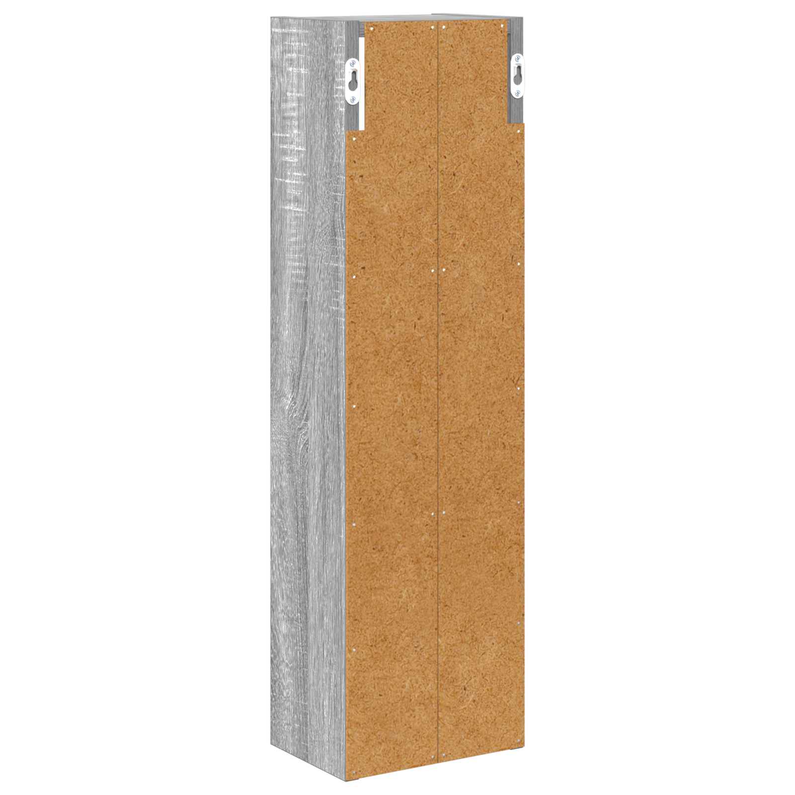 Badezimmer-Wandschrank Sonoma-Grau 20 x 14 x 70 cm