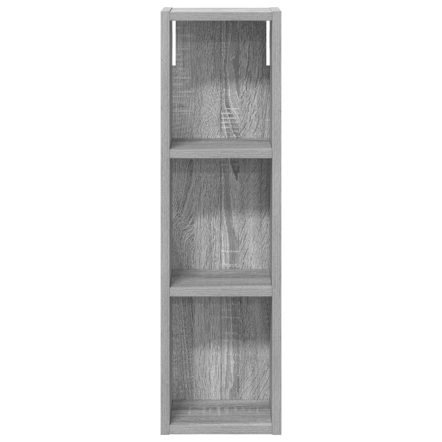 Badezimmer-Wandschrank Sonoma-Grau 20 x 14 x 70 cm