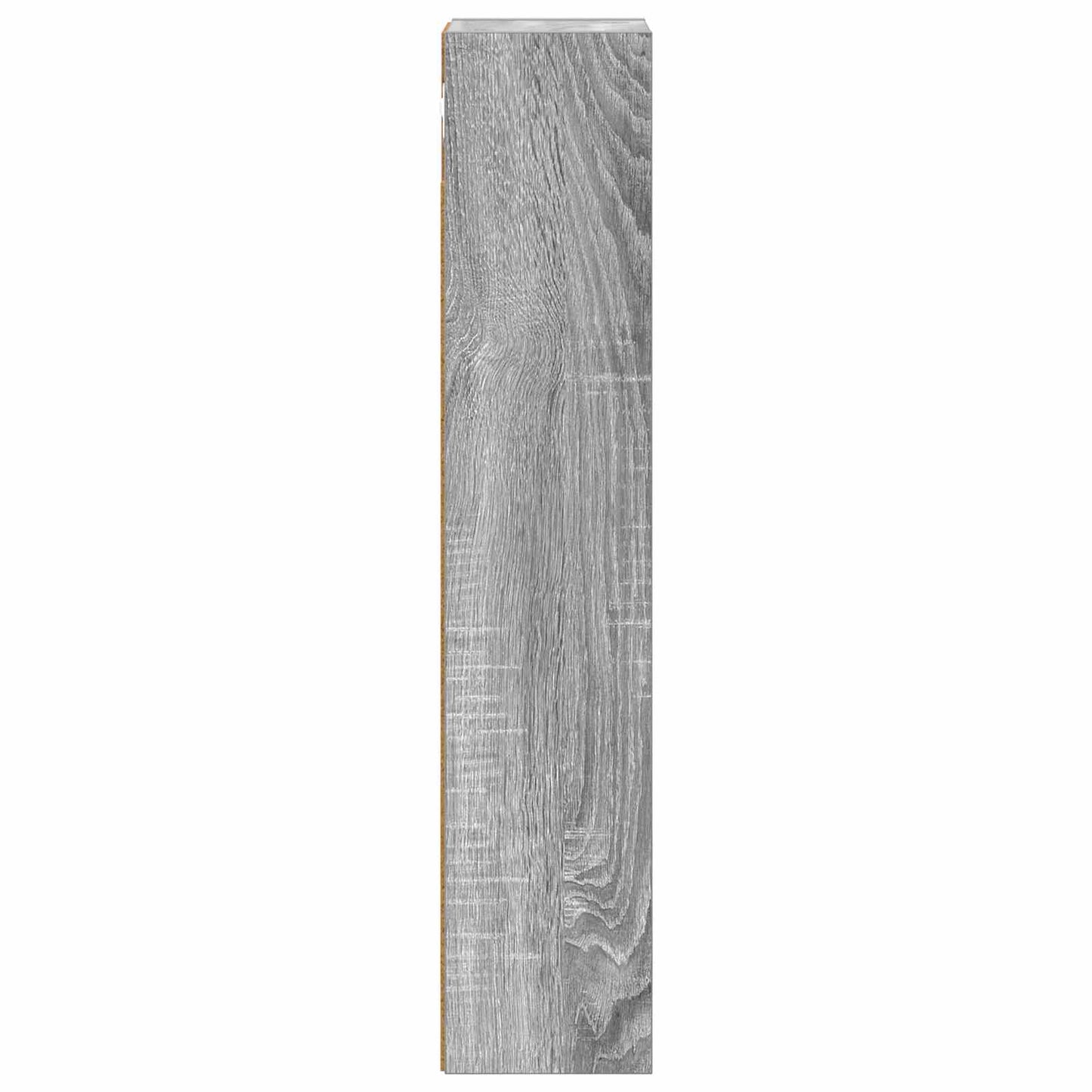 Badezimmer-Wandschrank Sonoma-Grau 20 x 14 x 70 cm