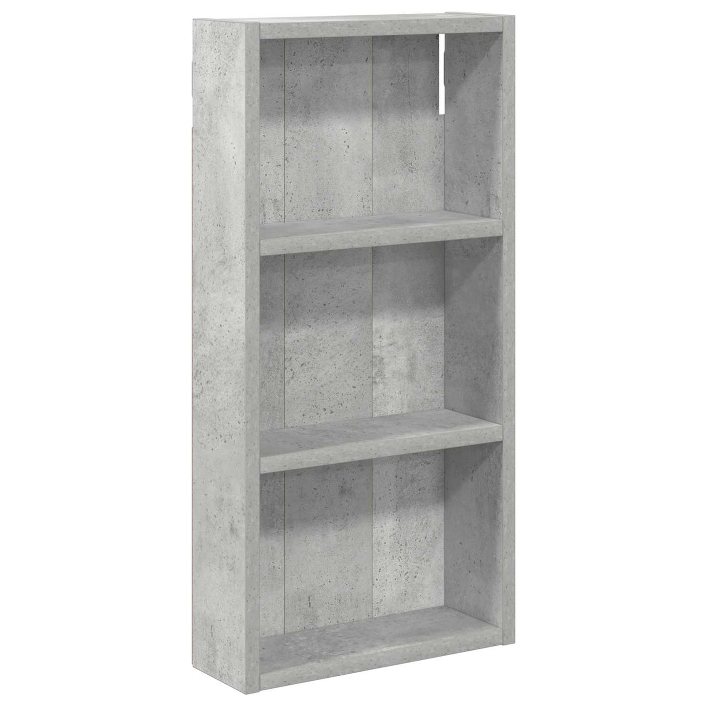 Badezimmer-Wandschrank Betongrau 30 x 10 x 60,5 cm