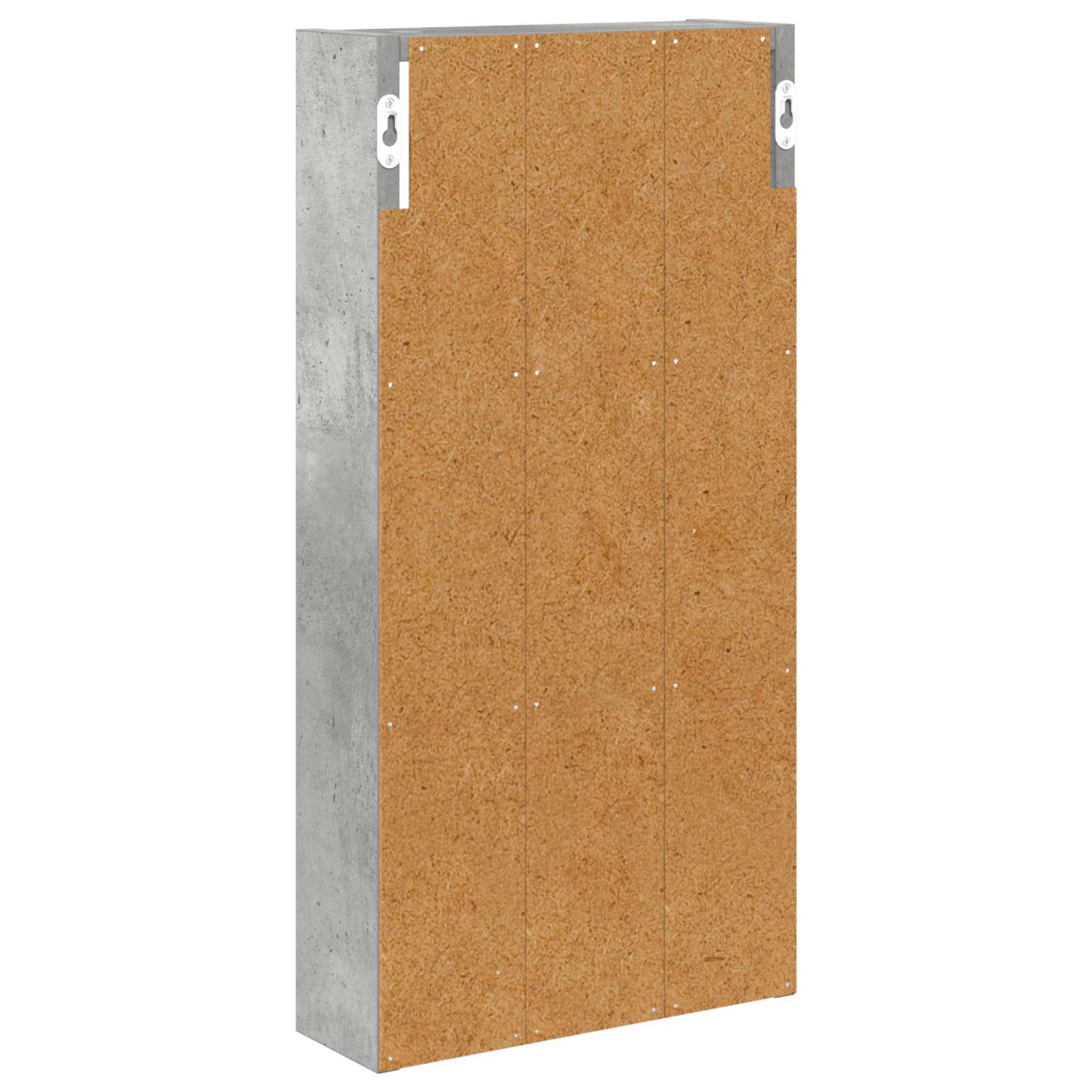 Badezimmer-Wandschrank Betongrau 30 x 10 x 60,5 cm