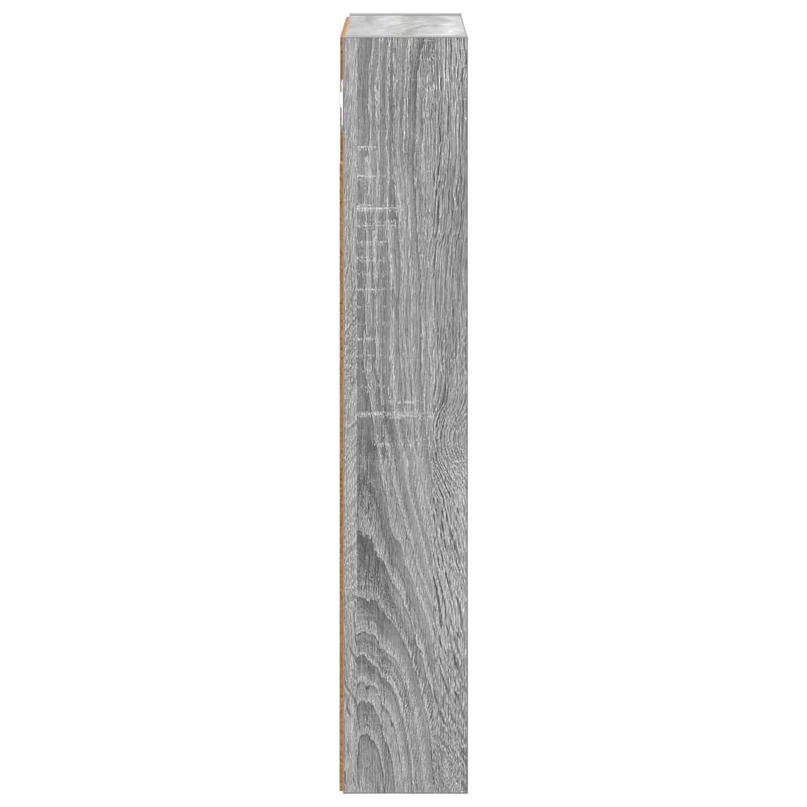 Badezimmer-Wandschrank Sonoma-Grau 30 x 10 x 60,5 cm
