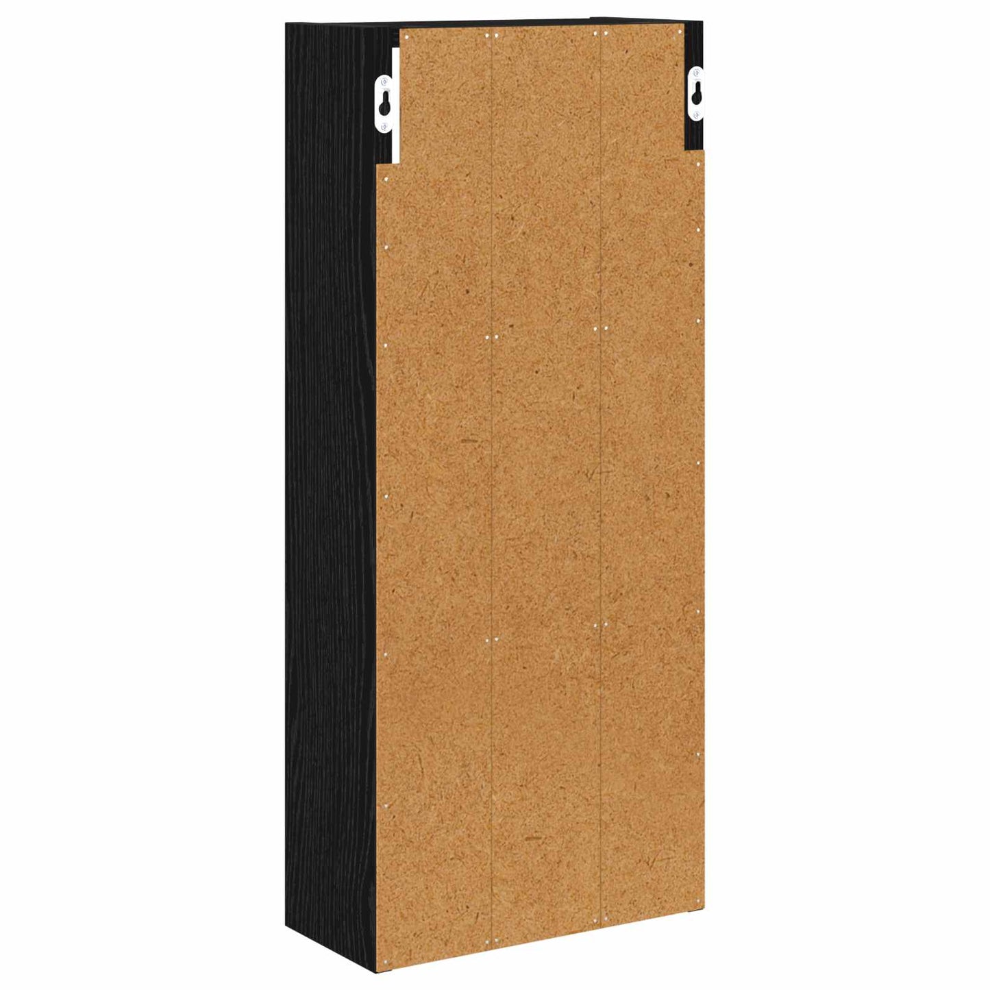 Badezimmer-Wandschrank Schwarz Eichen-Optik 30 x 14 x 70 cm