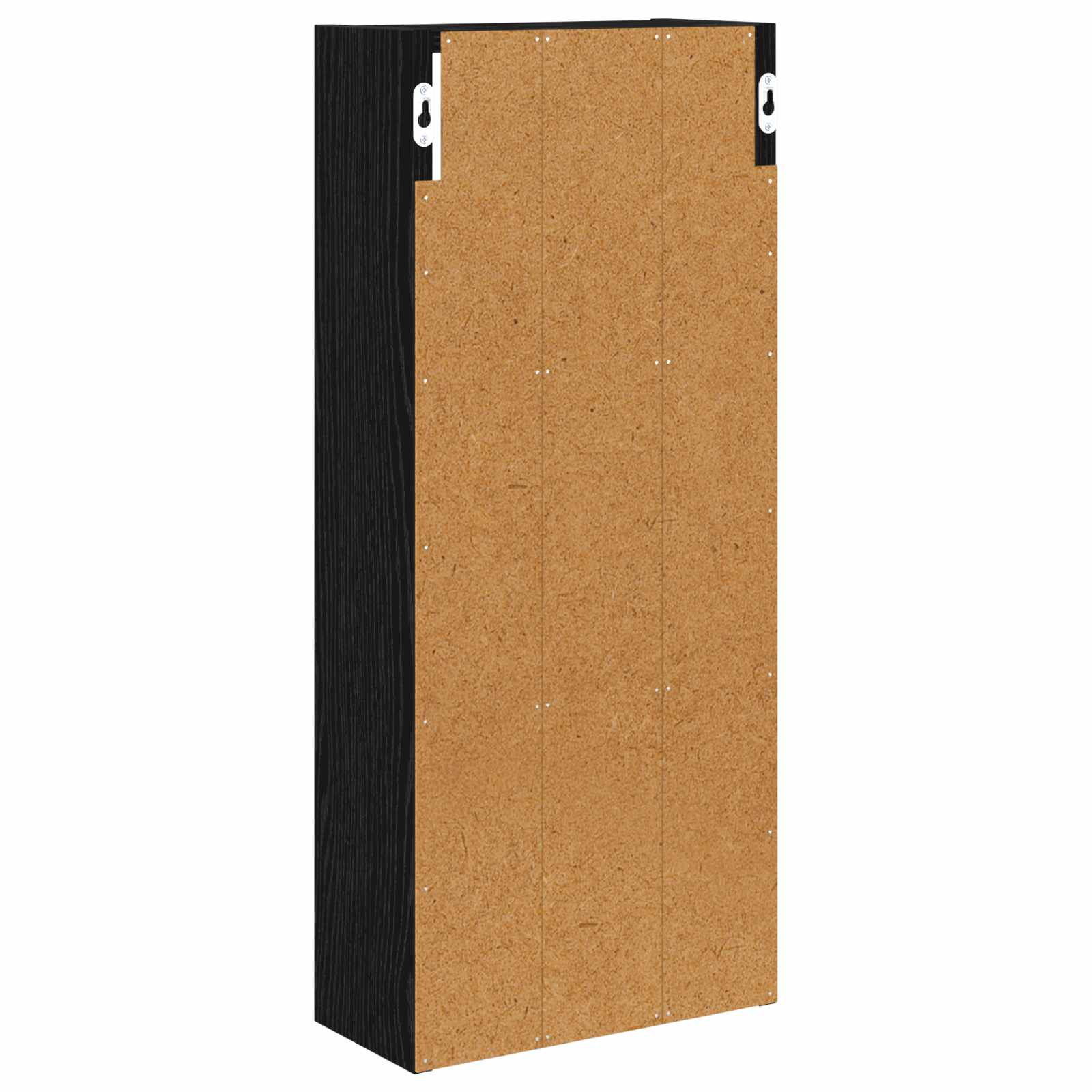 Badezimmer-Wandschrank Schwarz Eichen-Optik 30 x 14 x 70 cm