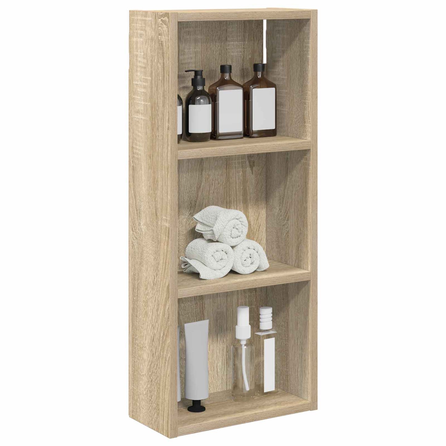 Badezimmer-Wandschrank Sonoma-Eiche 30 x 14 x 70 cm