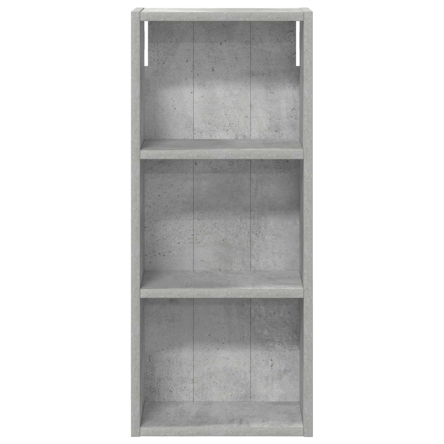 Badezimmer-Wandschrank Betongrau 30 x 14 x 70 cm Holzwerkstoff