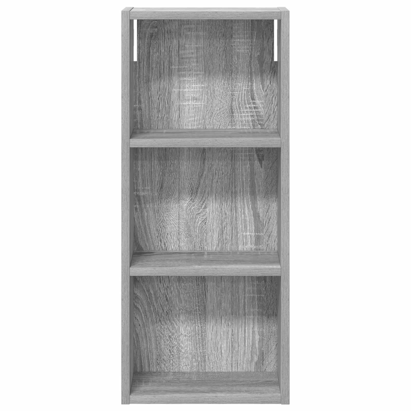 Badezimmer-Wandschrank Sonoma-Grau 30 x 14 x 70 cm