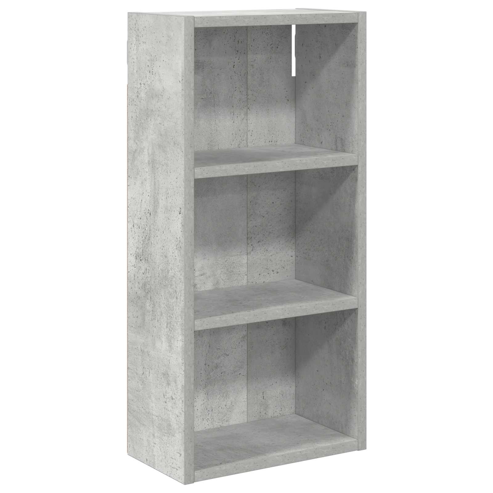 Badezimmer-Wandschrank Betongrau 30 x 16 x 62,5 cm