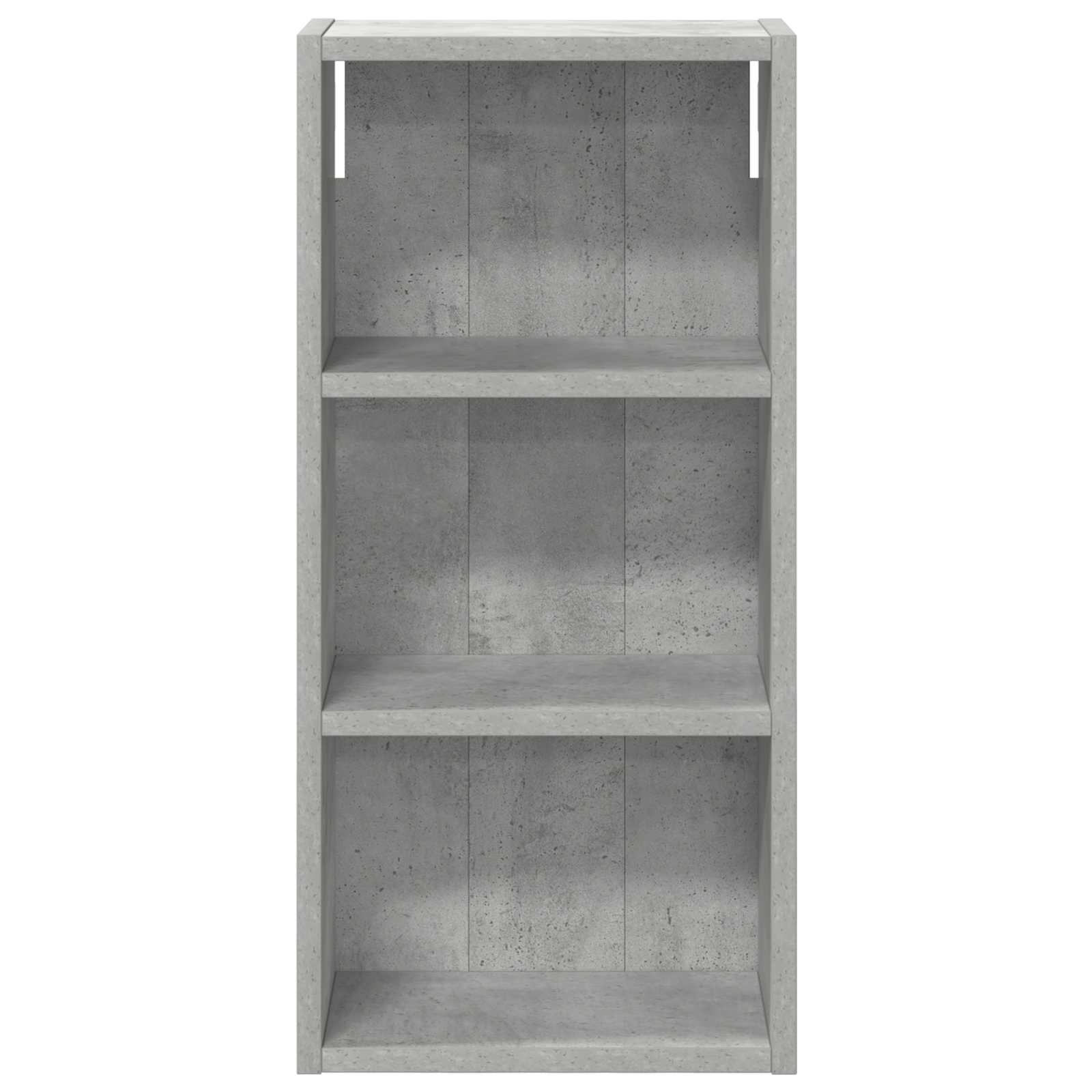 Badezimmer-Wandschrank Betongrau 30 x 16 x 62,5 cm