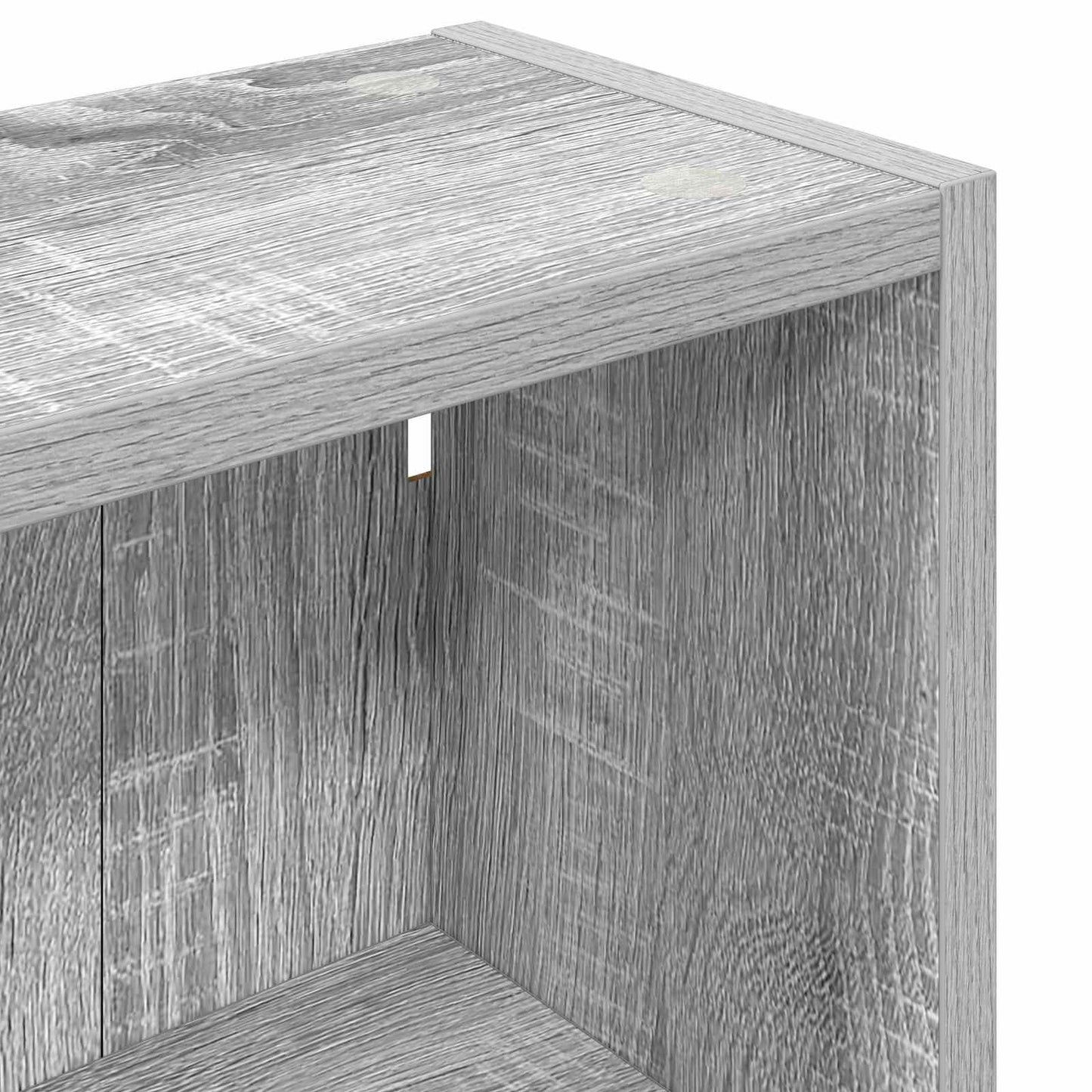 Badezimmer-Wandschrank Sonoma-Grau 30 x 16 x 62,5 cm