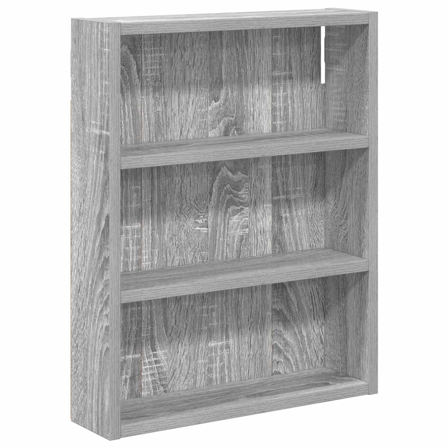 Badezimmer-Wandschrank Sonoma-Grau 40 x 10 x 50 cm