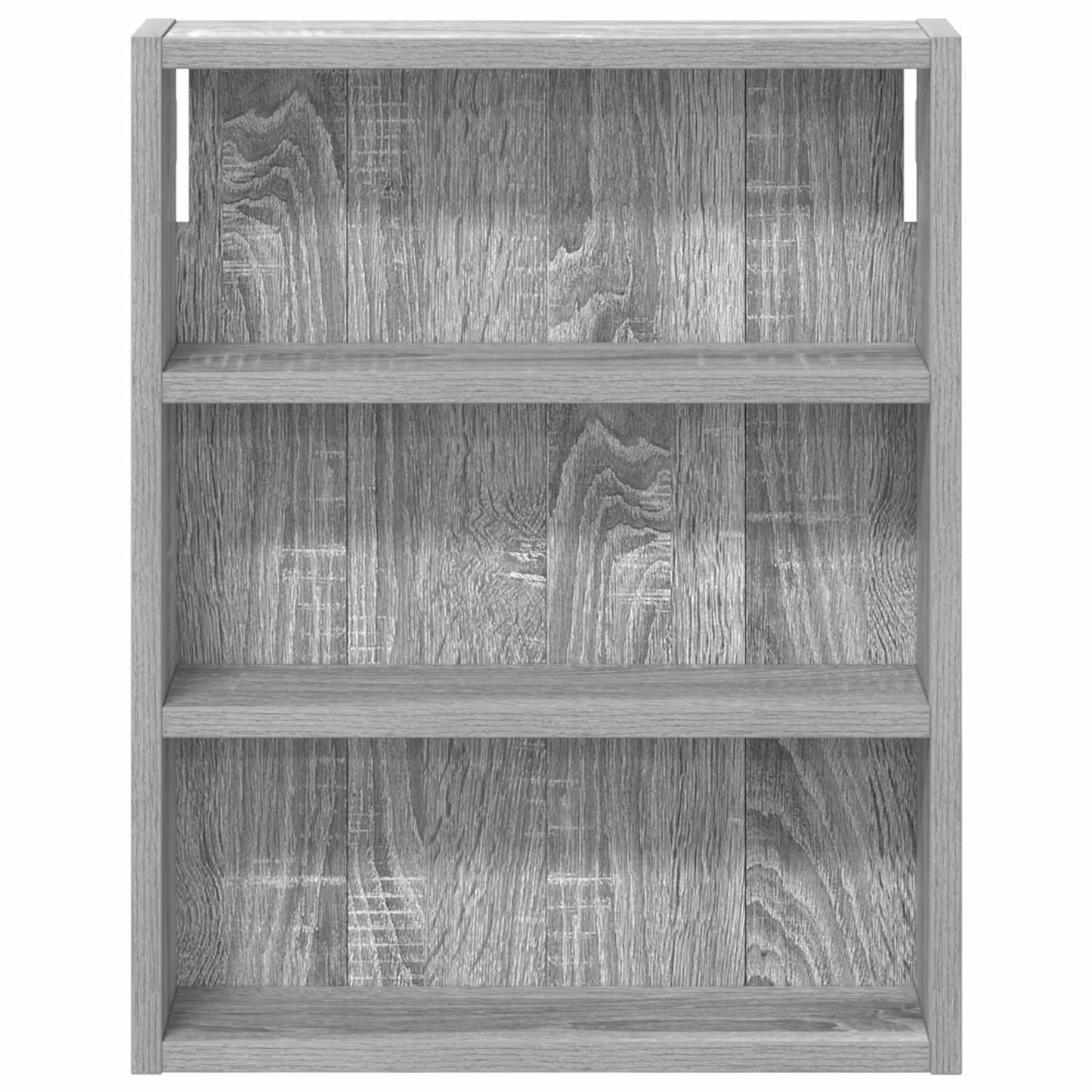 Badezimmer-Wandschrank Sonoma-Grau 40 x 10 x 50 cm
