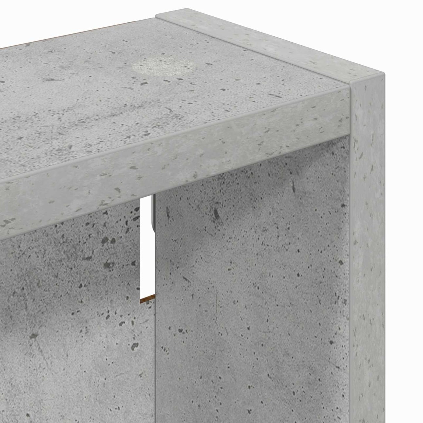 Badezimmer-Wandschrank Betongrau 40 x 10 x 60,5 cm