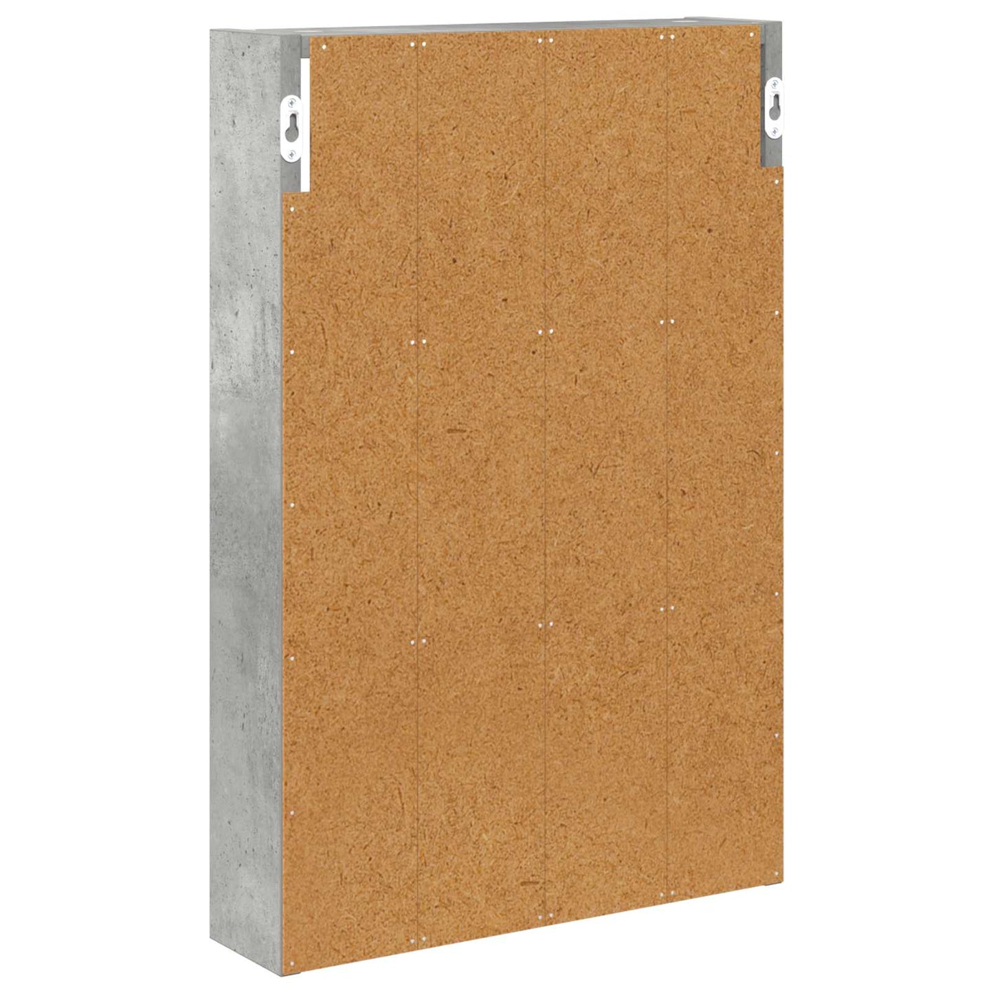 Badezimmer-Wandschrank Betongrau 40 x 10 x 60,5 cm