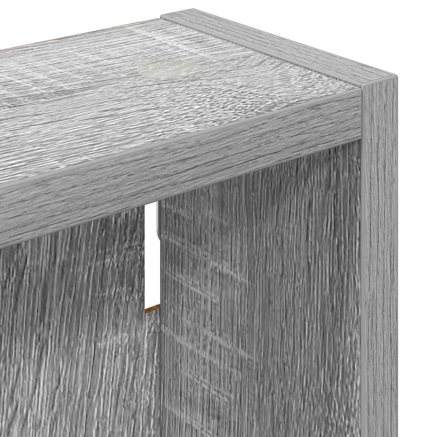 Badezimmer-Wandschrank Sonoma-Grau 40 x 10 x 60,5 cm