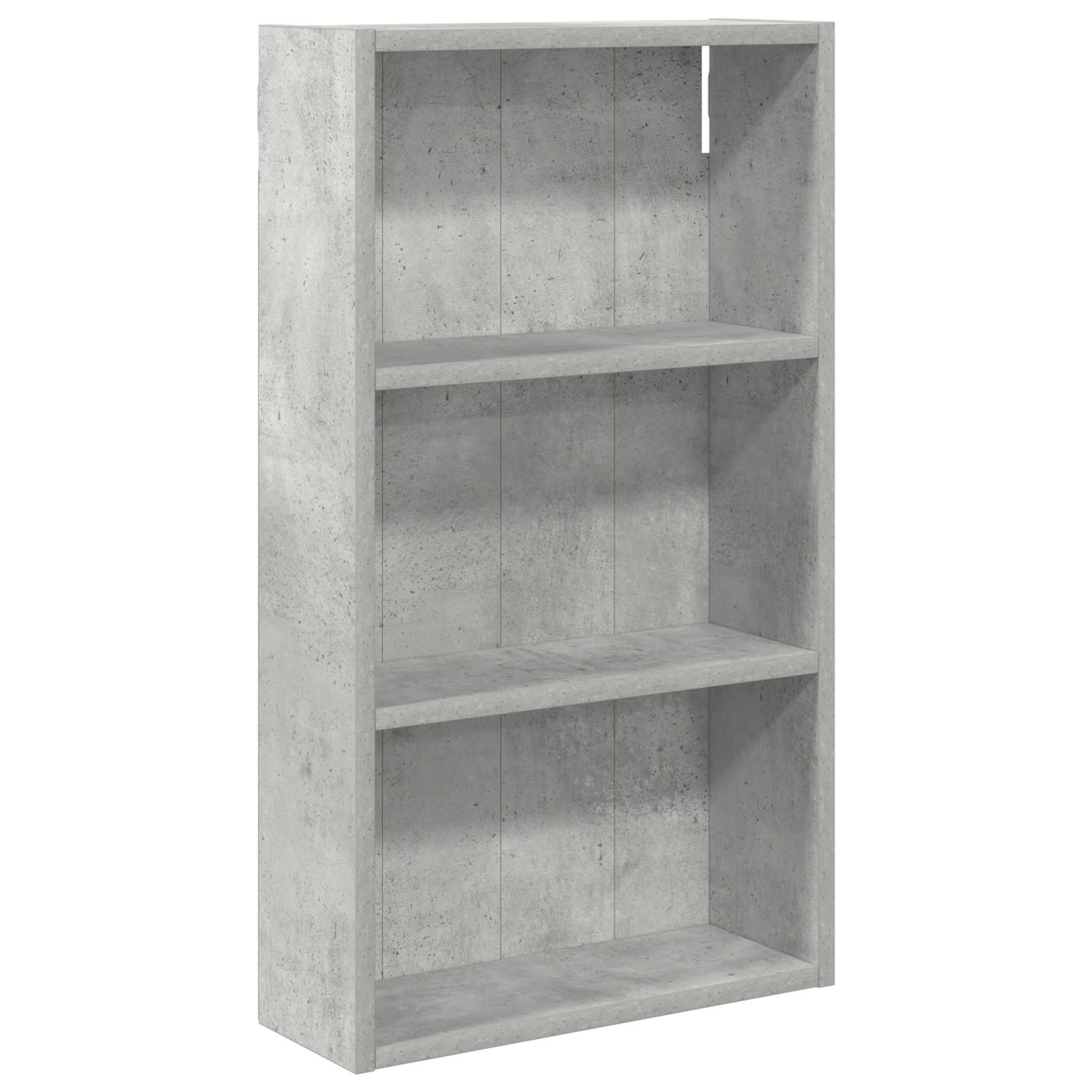 Badezimmer-Wandschrank Betongrau 40 x 14 x 70 cm Holzwerkstoff