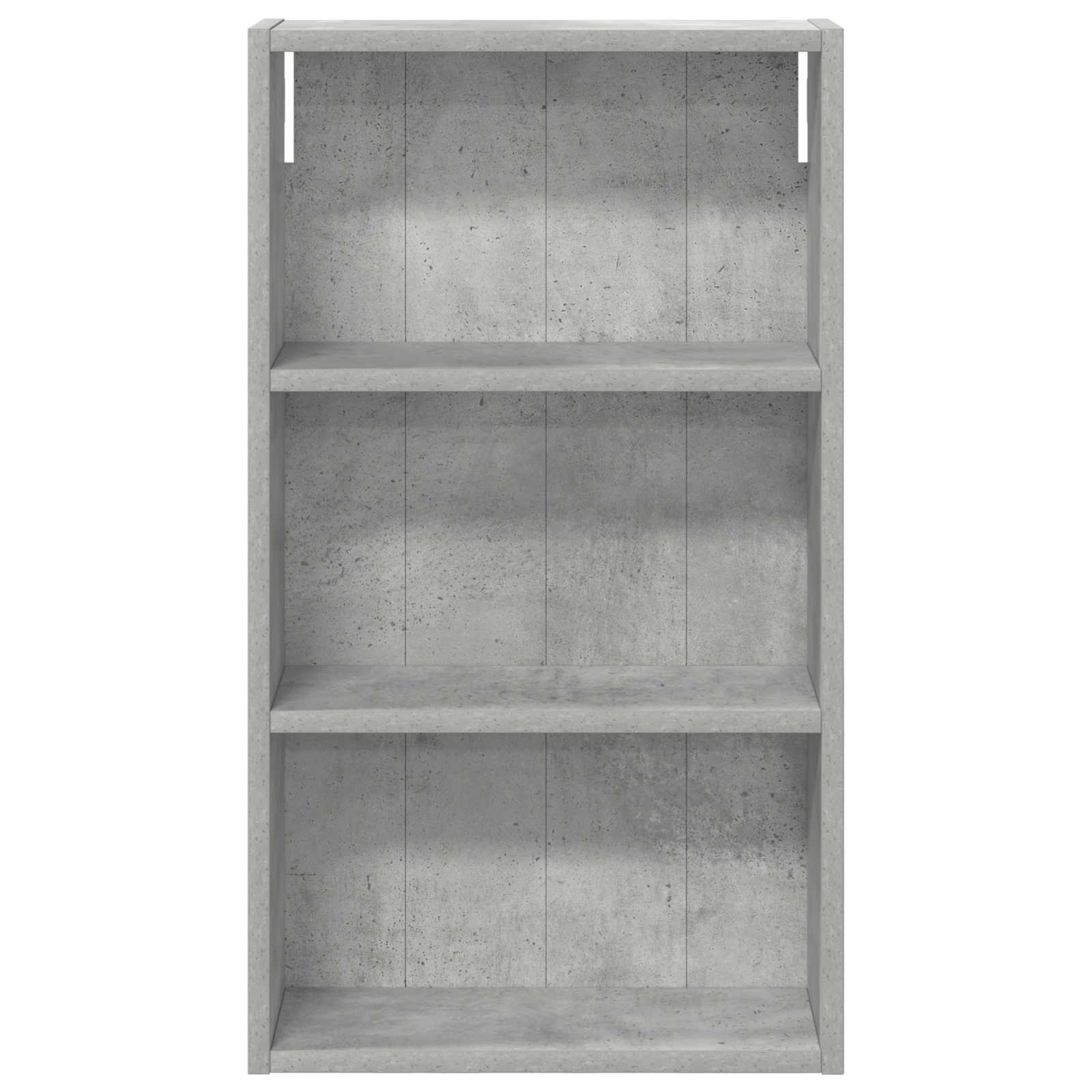 Badezimmer-Wandschrank Betongrau 40 x 14 x 70 cm Holzwerkstoff
