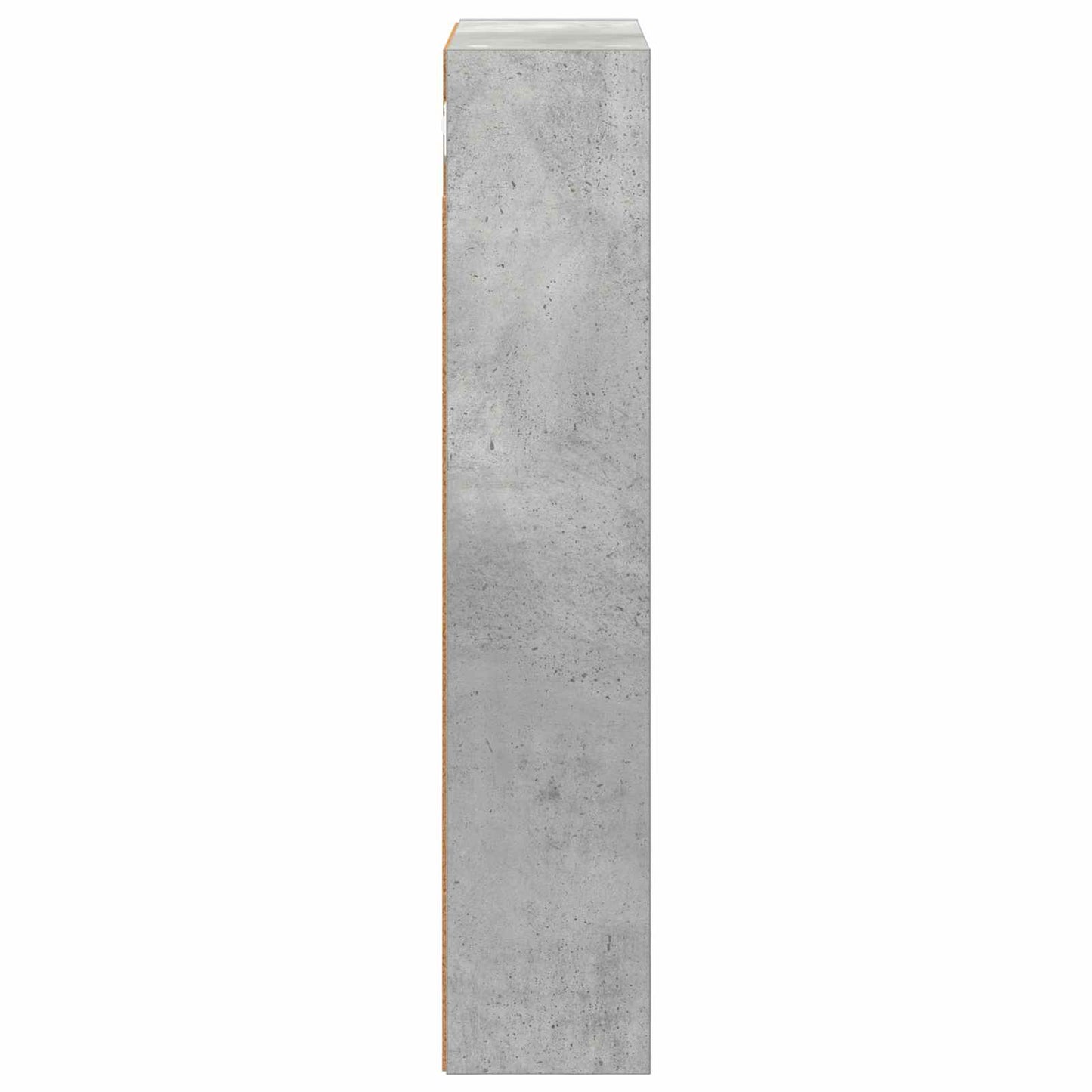 Badezimmer-Wandschrank Betongrau 40 x 14 x 70 cm Holzwerkstoff
